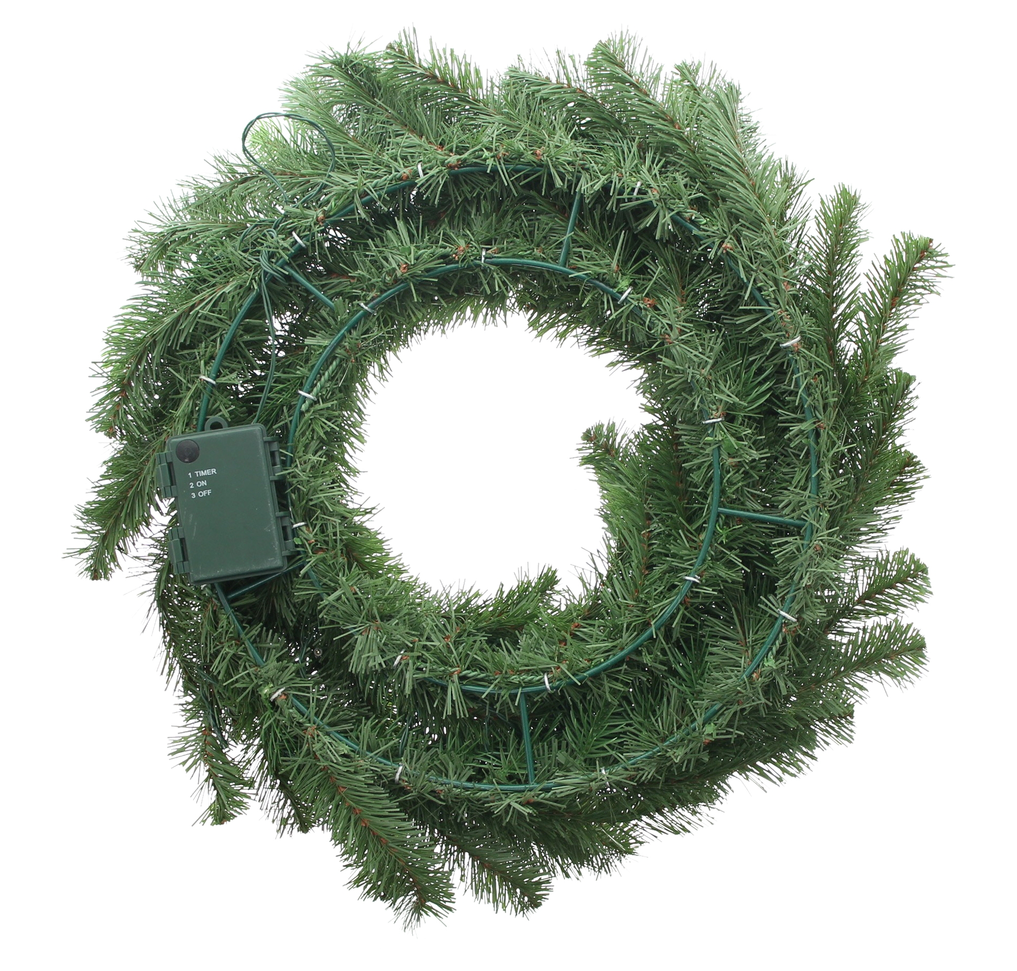 LED-Kranz "Tannenzweige"  im Frank Flechtwaren Online Shop für Weihnachtliche Kränze kaufen