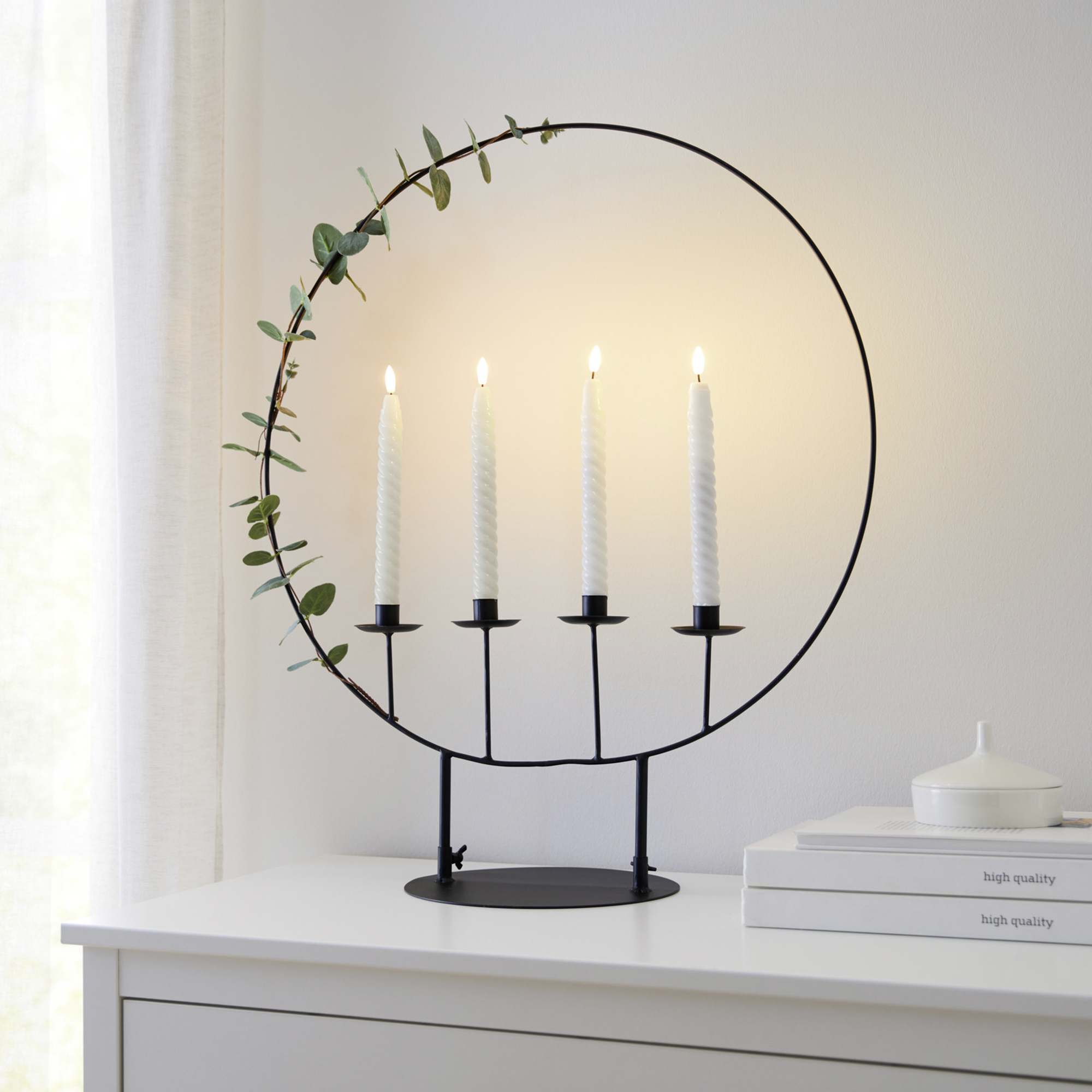 Kerzenhalter "Circle"  im Frank Flechtwaren Online Shop kaufen