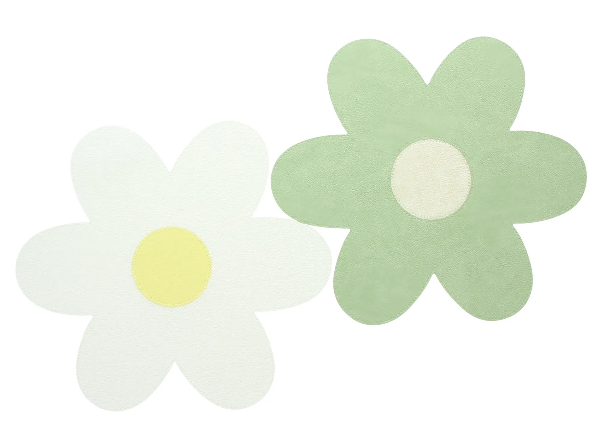 Platzmatte "Blümchen", 2er Set  im Frank Flechtwaren Online Shop für Natur &amp; Grün kaufen