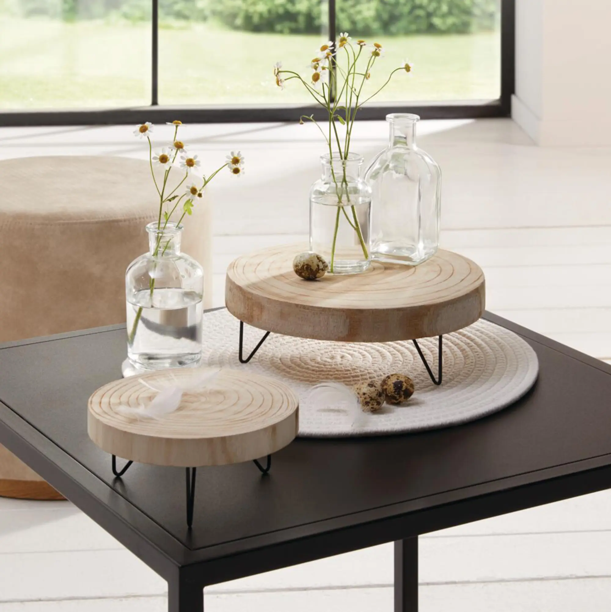 Baumscheibe "Natur", 2er Set  im Frank Flechtwaren Online Shop kaufen