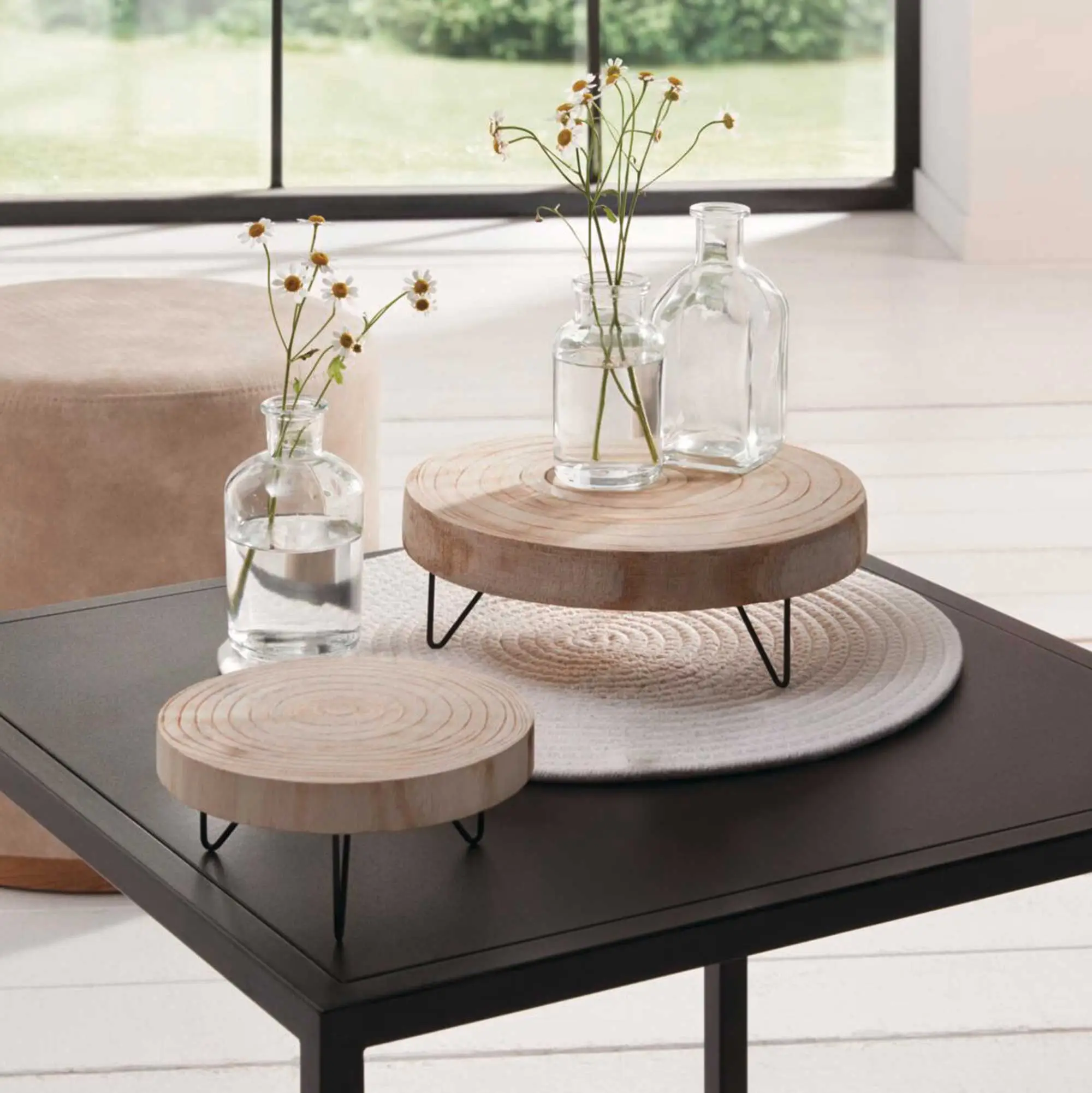 Baumscheibe "Natur", 2er Set  im Frank Flechtwaren Online Shop kaufen