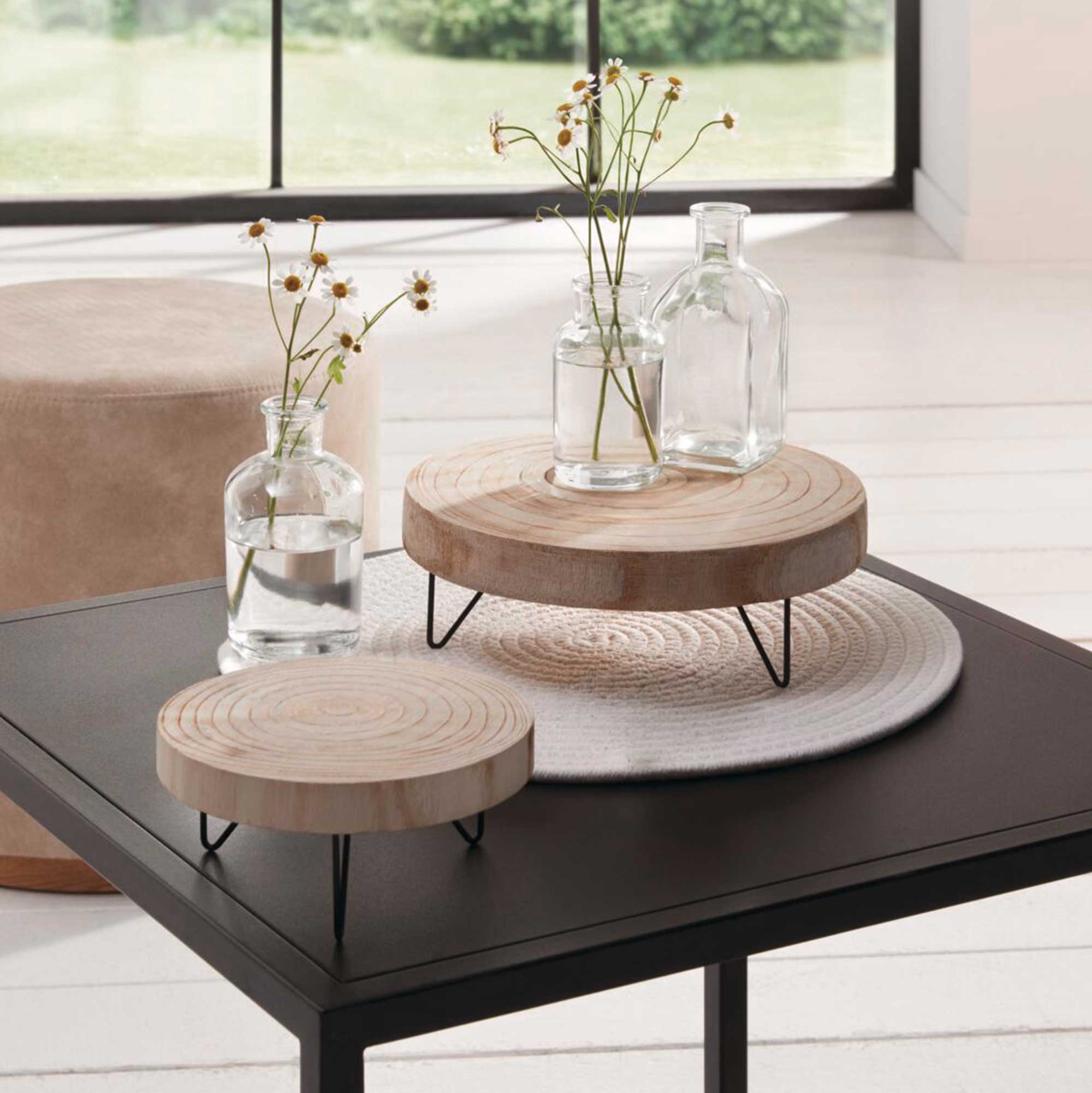 Baumscheibe "Natur", 2er Set  im Frank Flechtwaren Online Shop kaufen