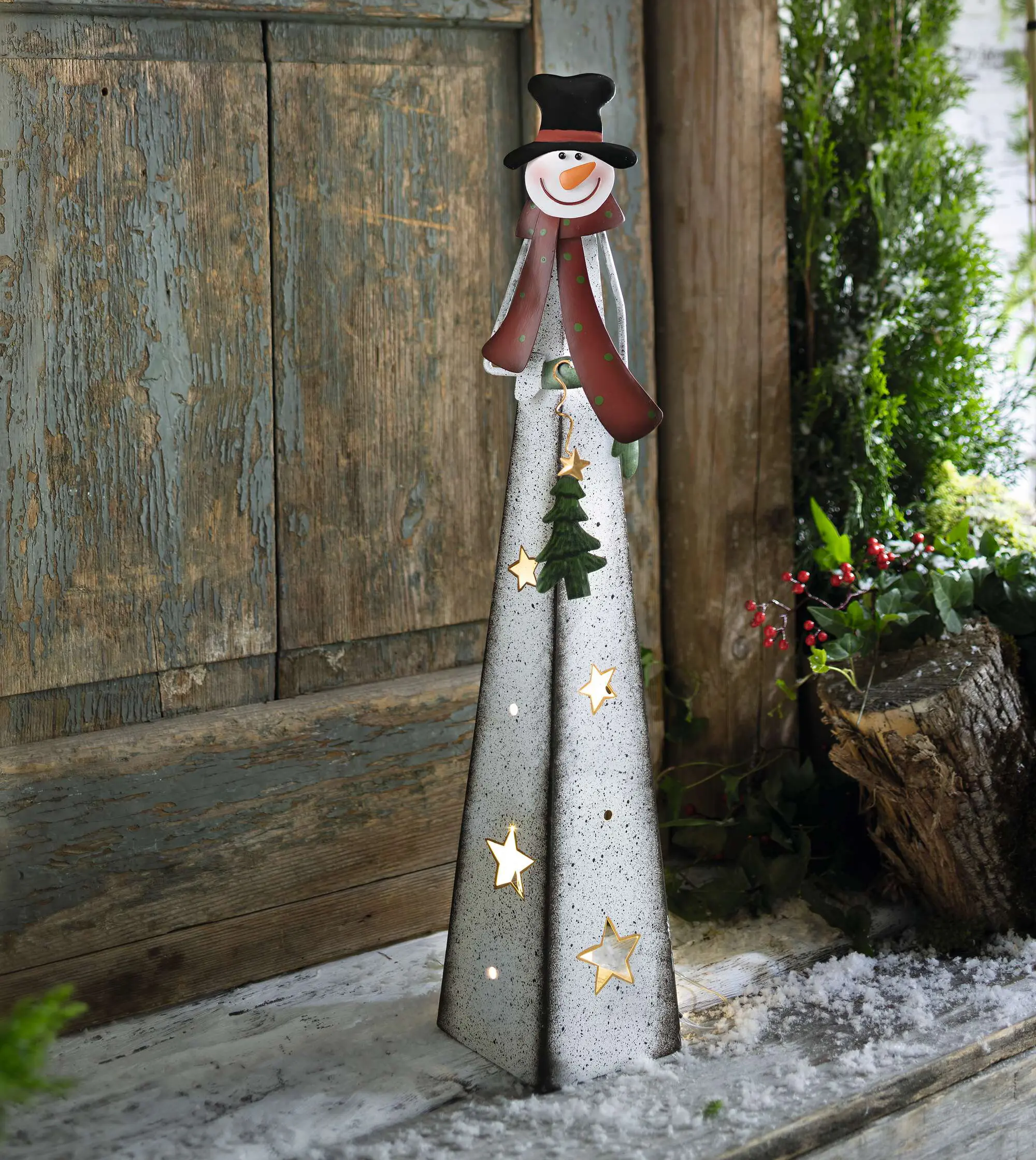 Schneemann "Kerzenschein" im Frank Flechtwaren Online Shop für Dekofiguren kaufen Schneemann "Kerzenschein" im Frank Flechtwaren Online Shop für Dekofiguren kaufen
