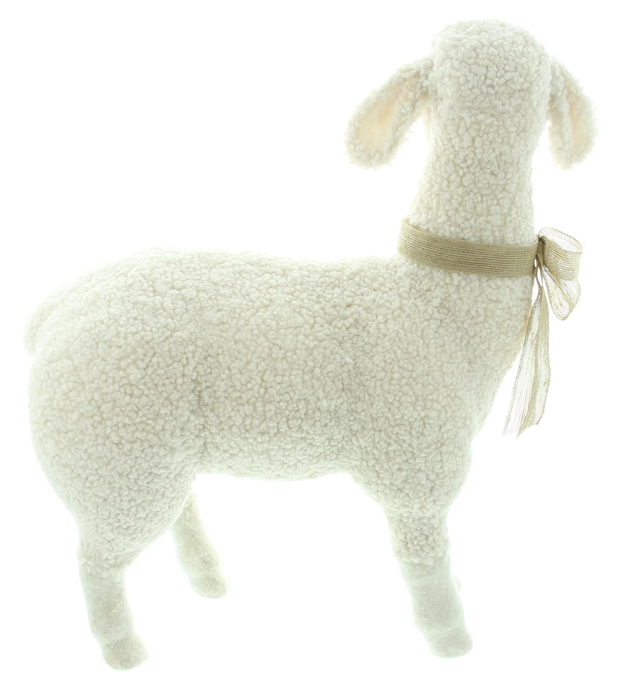 Figur "Schaf", groß  im Frank Flechtwaren Online Shop für Dekofiguren kaufen