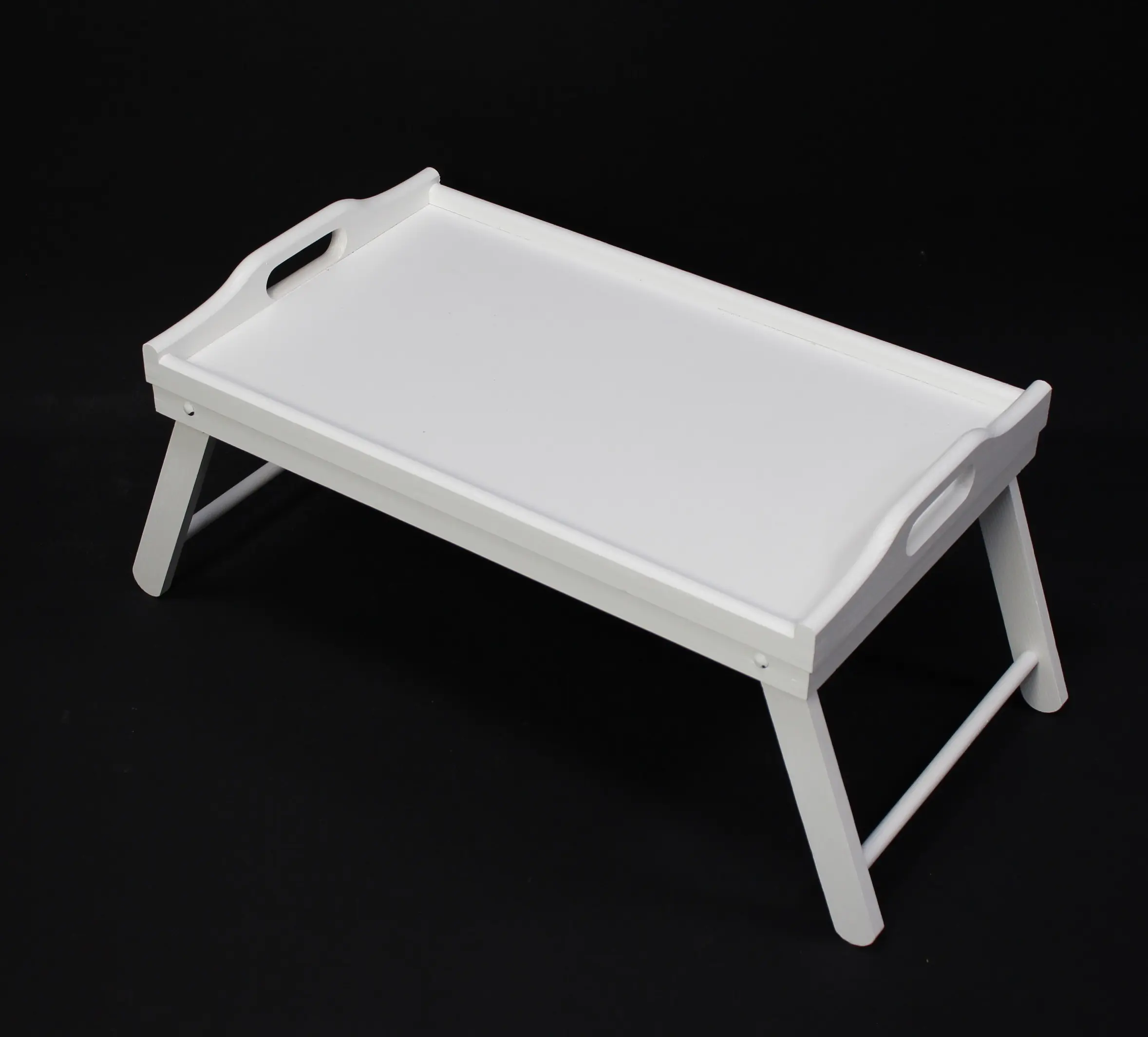 Tablett "Simply White" mit Füßen  im Frank Flechtwaren Online Shop für Küche kaufen