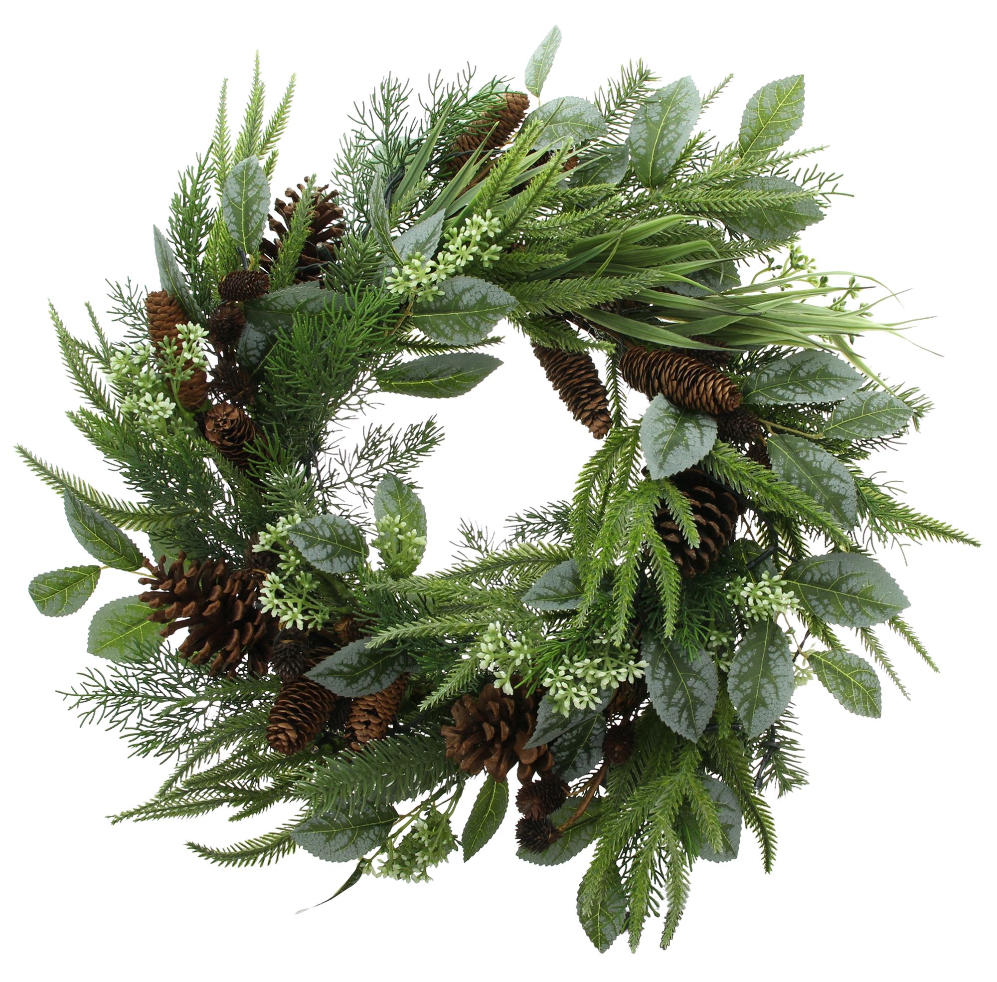 Kranz "Greenery", groß  im Frank Flechtwaren Online Shop für Weihnachten kaufen