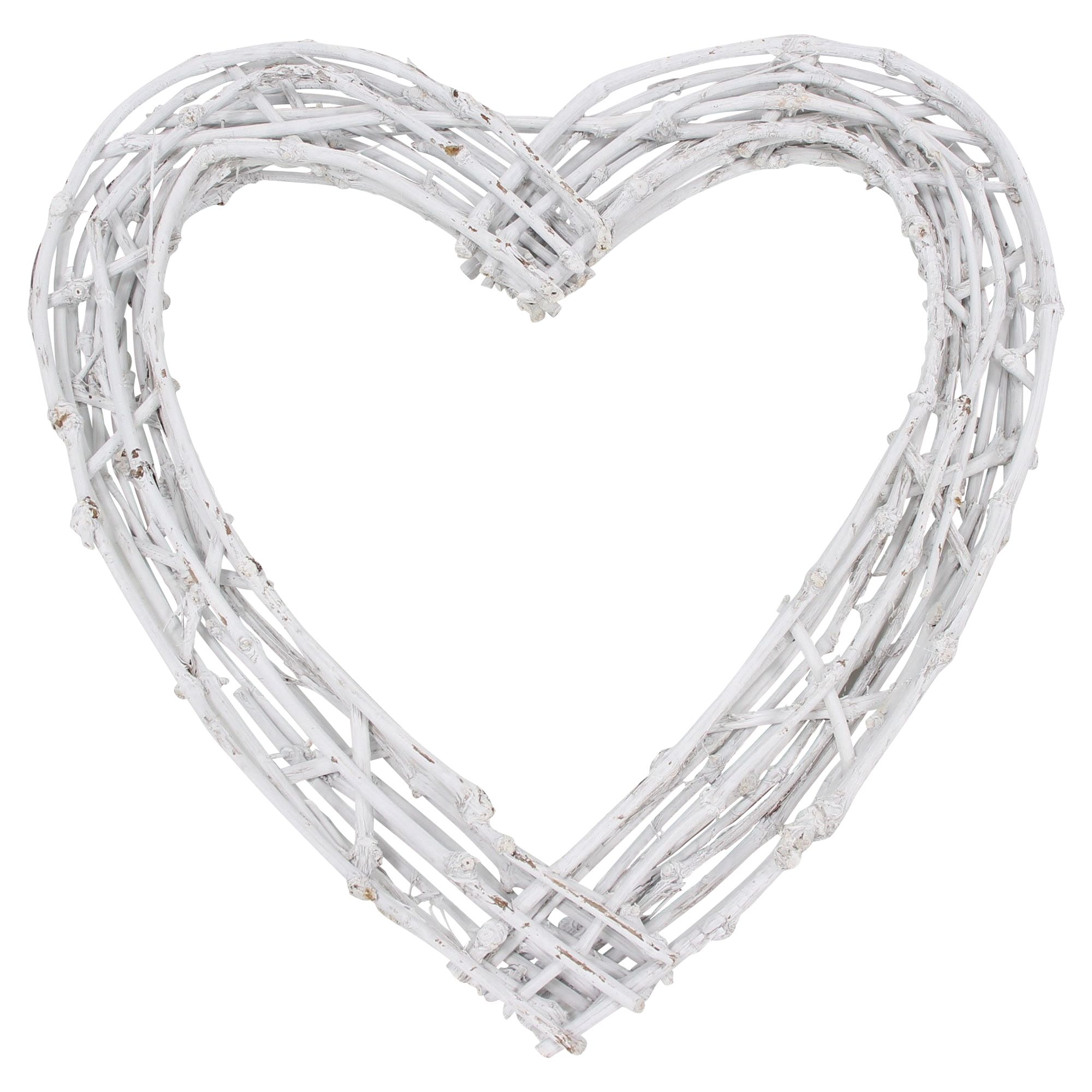 Maxiherz "Romance"  im Frank Flechtwaren Online Shop für Kränze kaufen