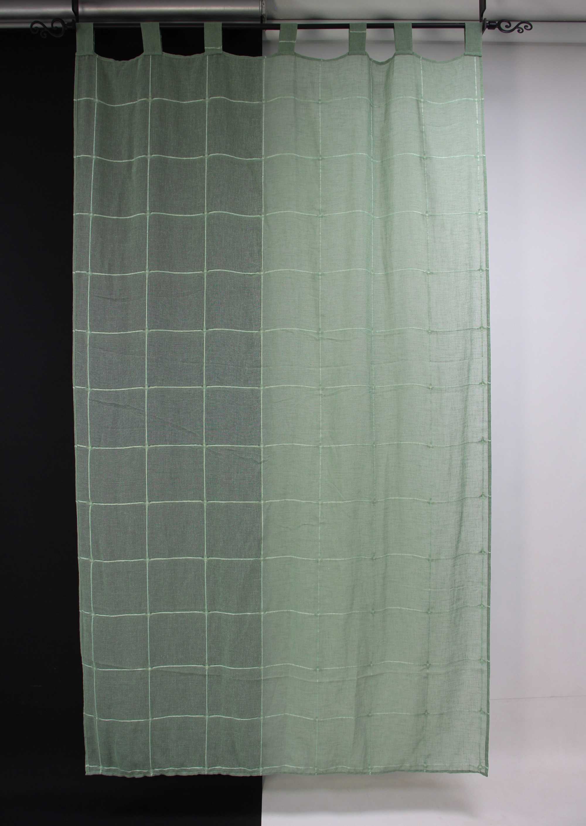 Vorhang "Green Square" im Frank Flechtwaren Online Shop für Vorhänge kaufen Vorhang "Green Square" im Frank Flechtwaren Online Shop für Vorhänge kaufen