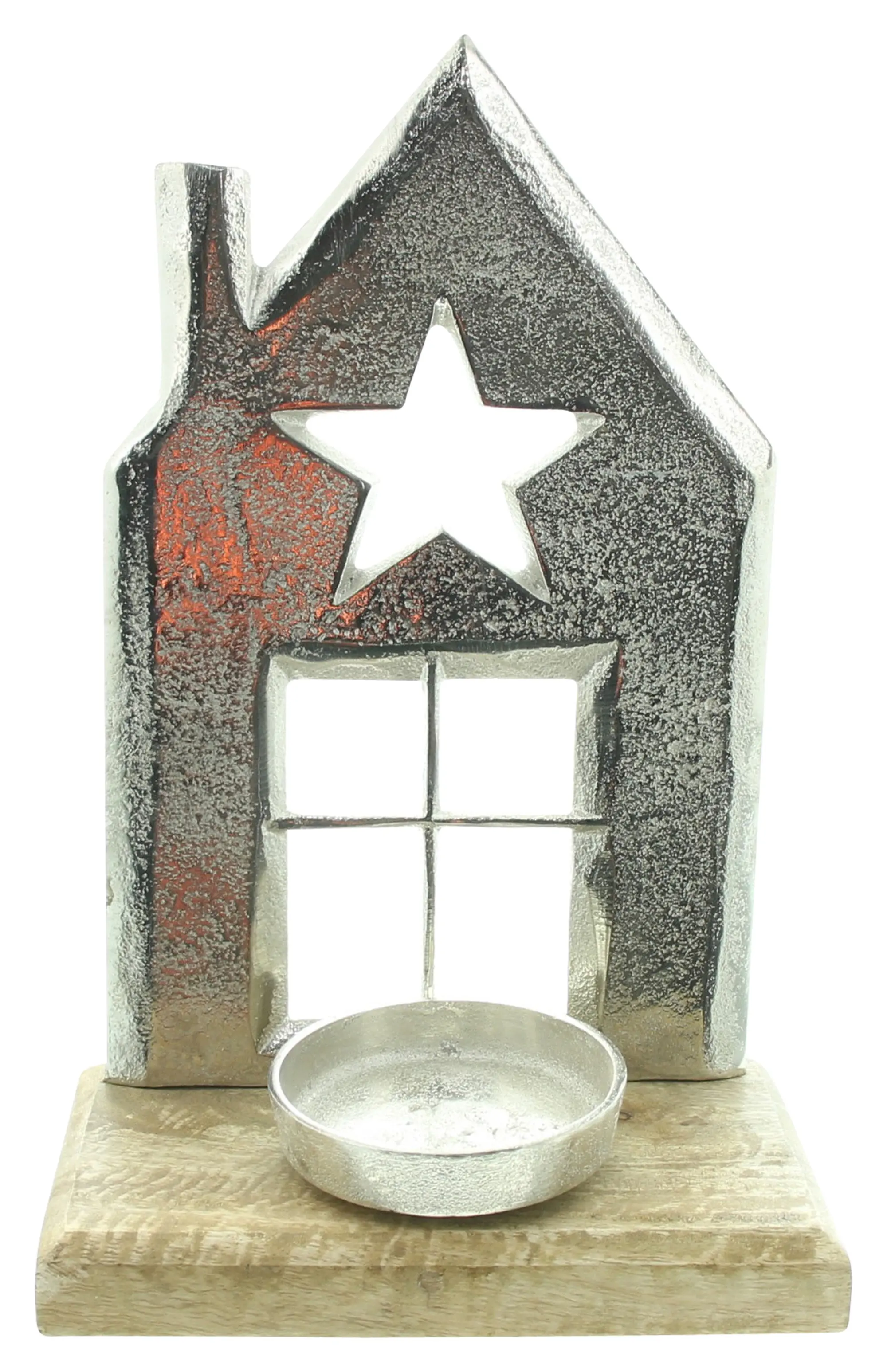 Kerzenhalter "Haus"  im Frank Flechtwaren Online Shop für Kerzenhalter kaufen