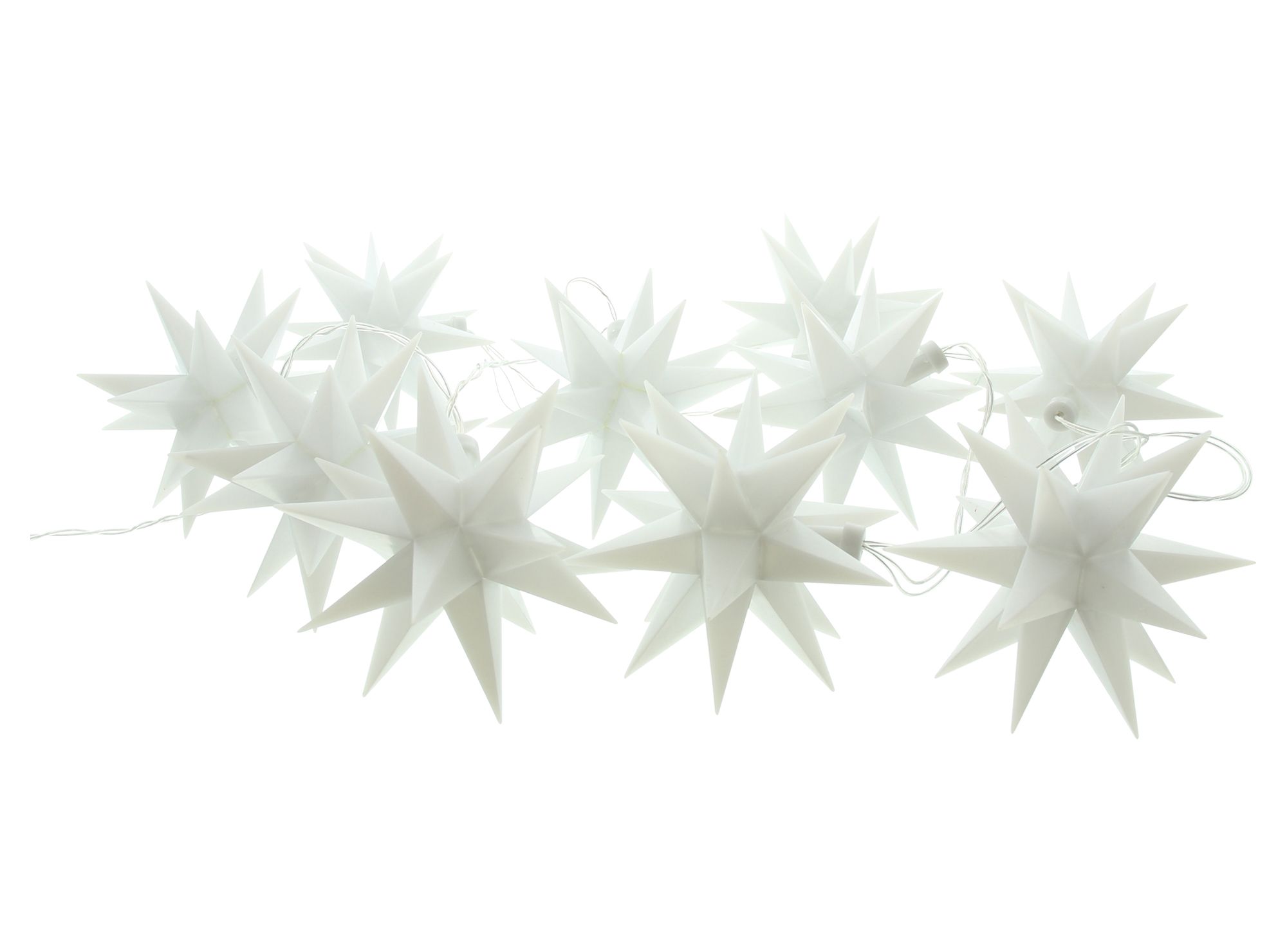 LED-Lichterkette "3D-Sterne"  im Frank Flechtwaren Online Shop für Weihnachten kaufen