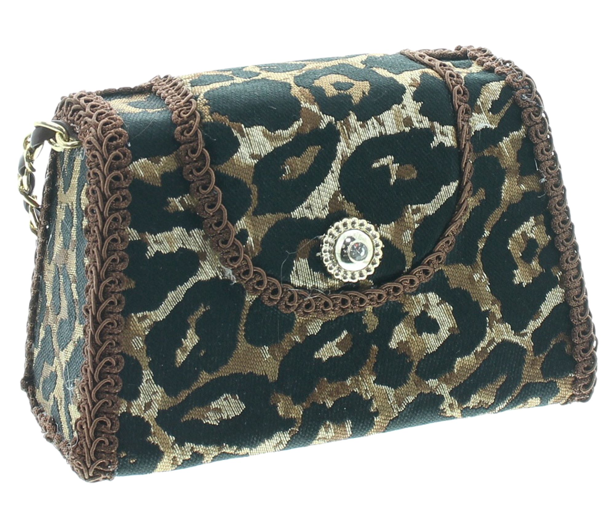 Deko-Hänger "Leo-Täschchen"  im Frank Flechtwaren Online Shop für Animal Print kaufen