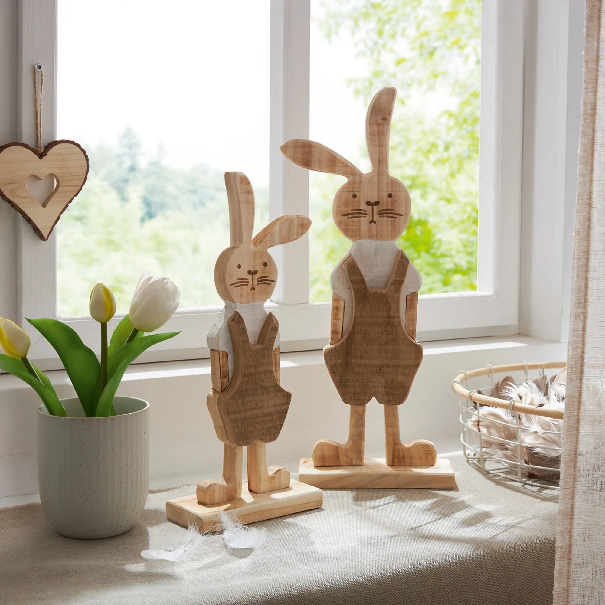 Hase "Hosenträger", 2er Set  im Frank Flechtwaren Online Shop kaufen