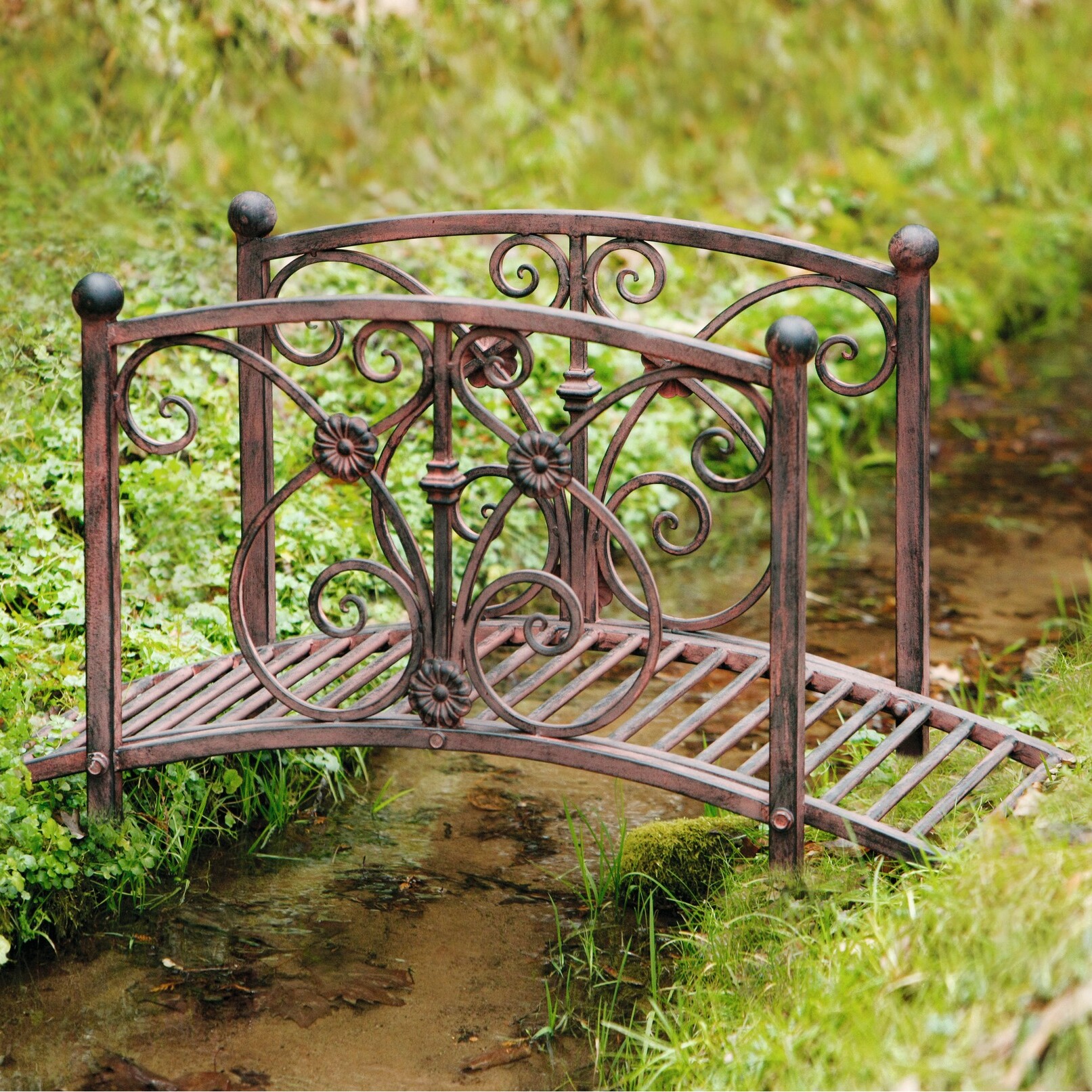 Dekobrücke "Bachlauf"  im Frank Flechtwaren Online Shop kaufen