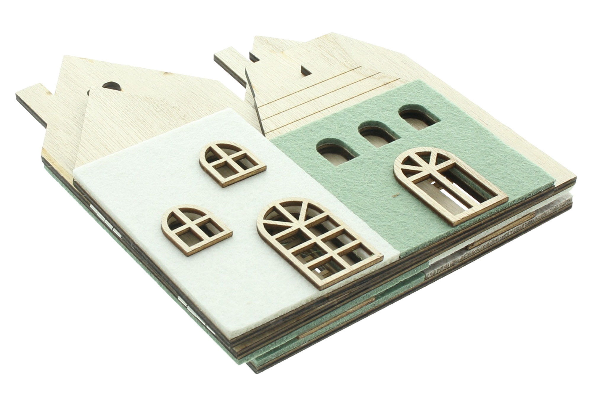 Häuser "Nachbarschaft"  im Frank Flechtwaren Online Shop für Wohnzimmer kaufen