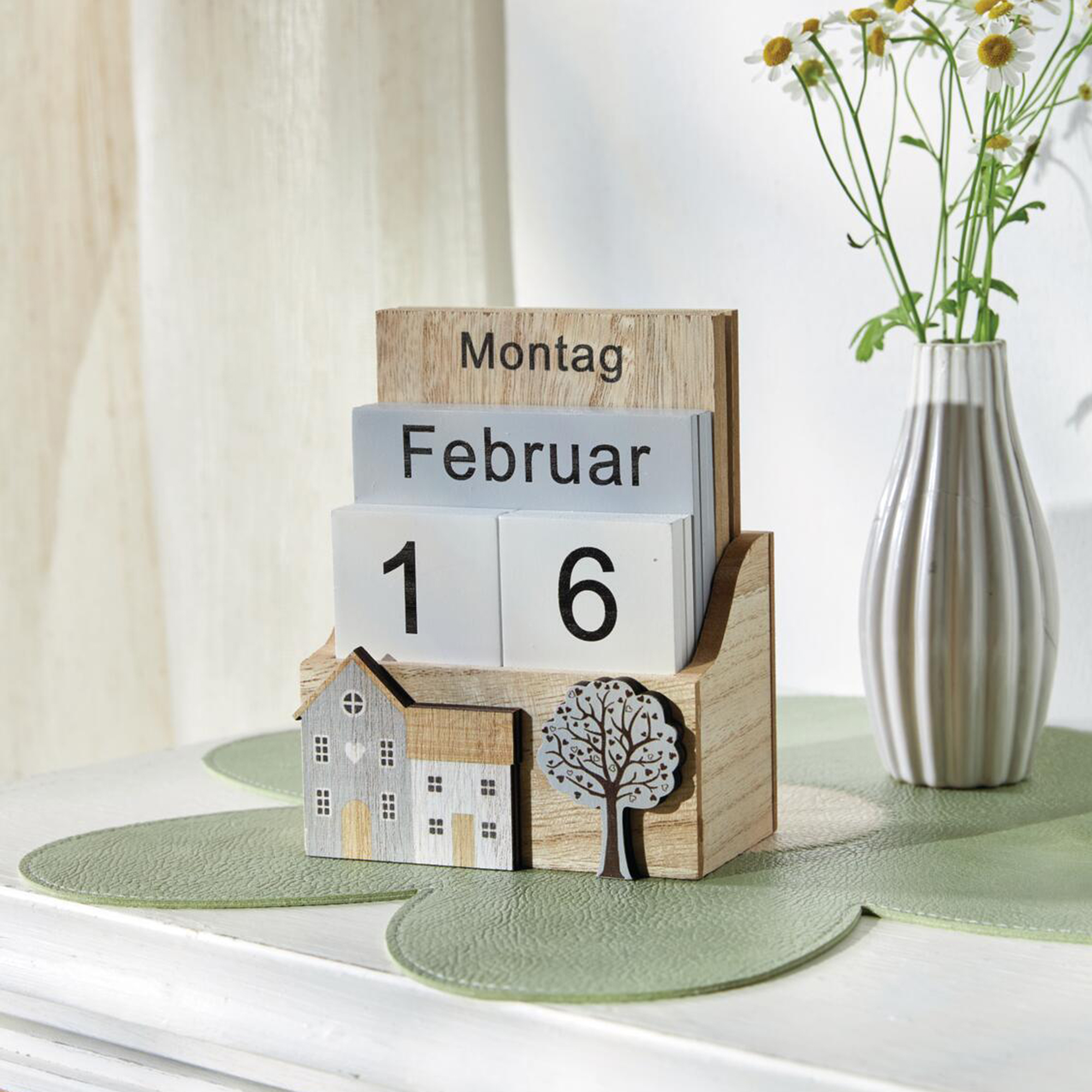 Tischkalender "Home"  im Frank Flechtwaren Online Shop kaufen