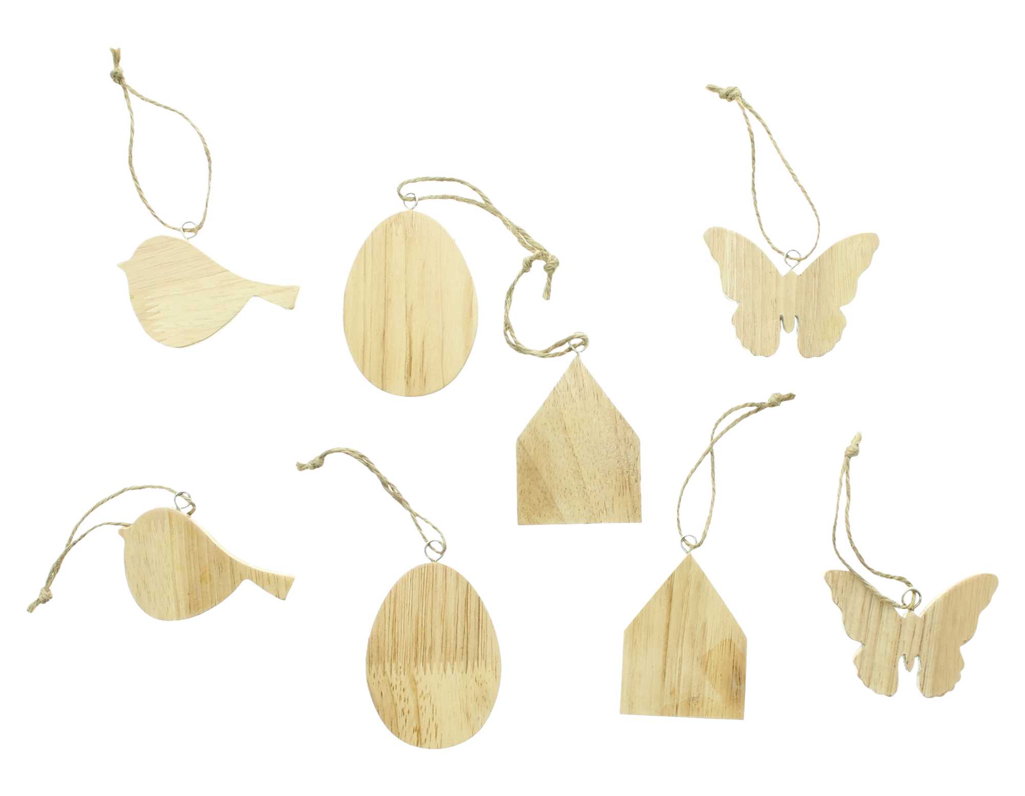 Hänger "Frühling", 8er Set im Frank Flechtwaren Online Shop für Ostern kaufen Hänger "Frühling", 8er Set im Frank Flechtwaren Online Shop für Ostern kaufen