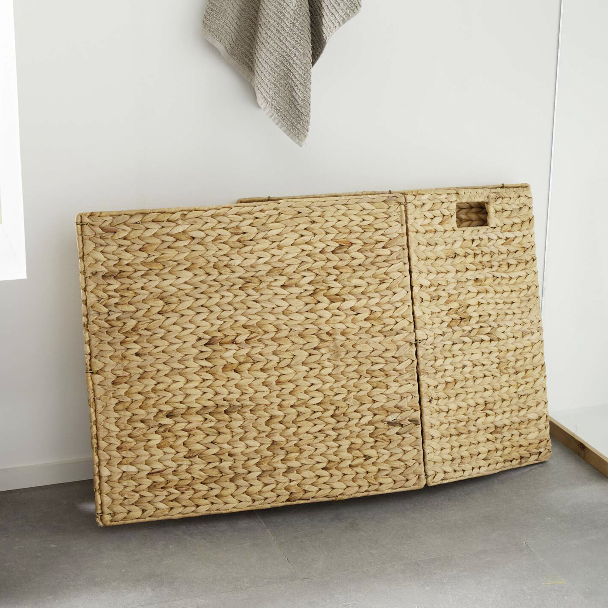 Wäschekorb "Double" im Frank Flechtwaren Online Shop für Badezimmer kaufen Wäschekorb "Double" im Frank Flechtwaren Online Shop für Badezimmer kaufen