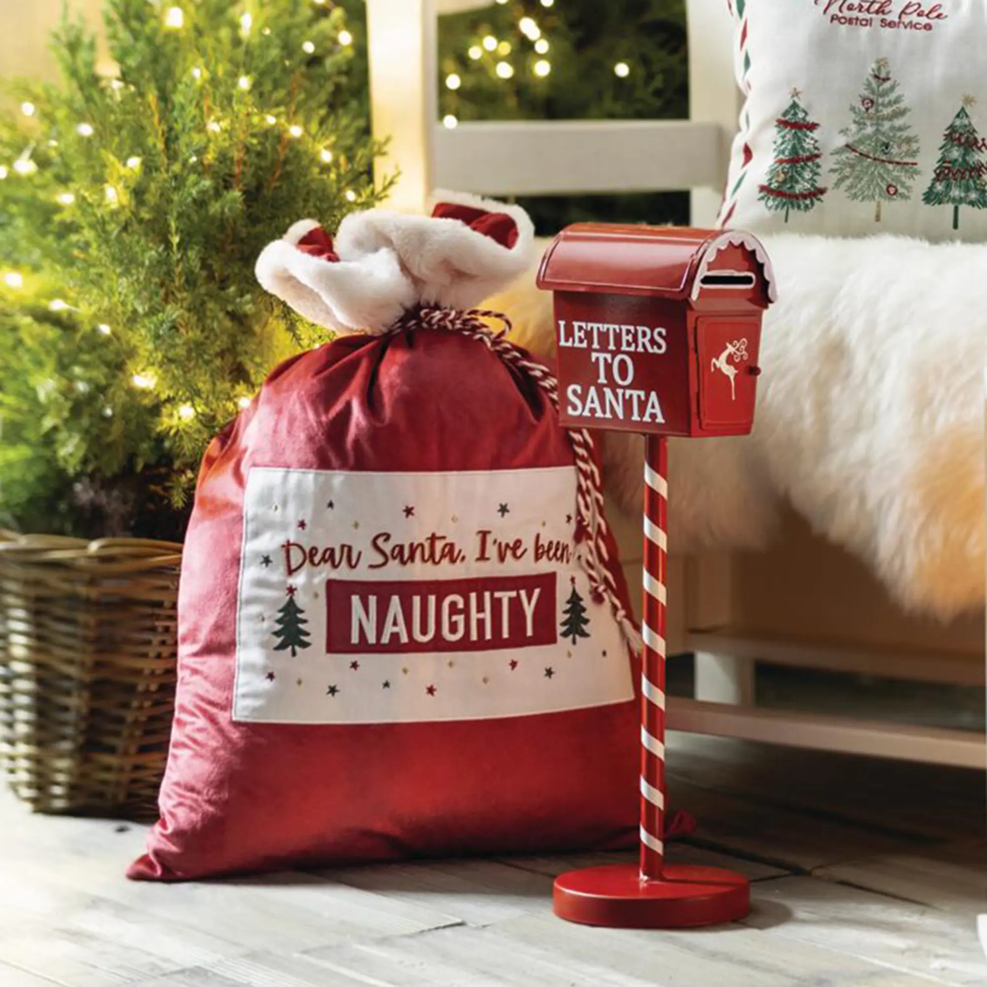 Geschenkesack "Santa"  im Frank Flechtwaren Online Shop kaufen