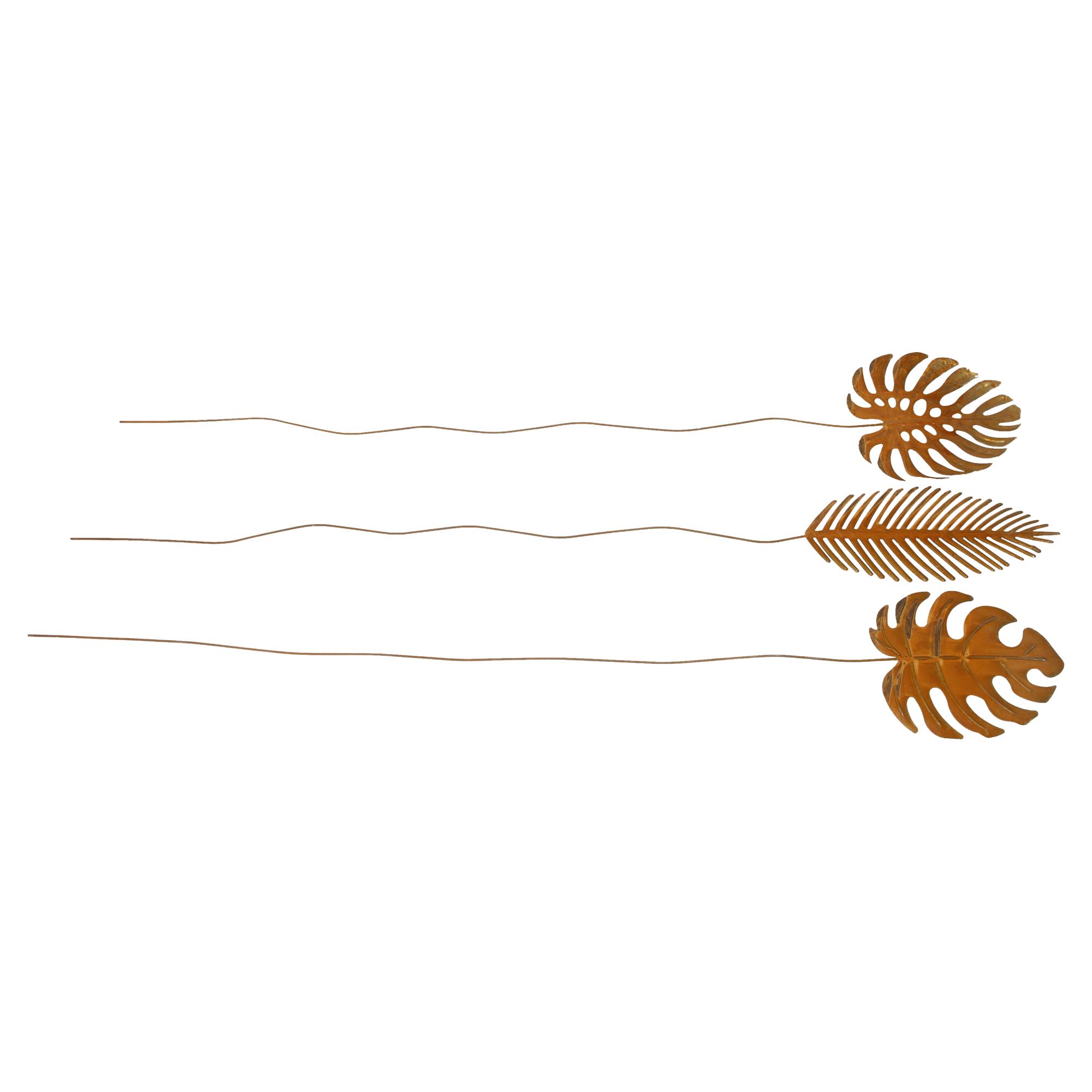 Gartenstecker "Blätter", 3er Set im Frank Flechtwaren Online Shop für Herbst kaufen Gartenstecker "Blätter", 3er Set im Frank Flechtwaren Online Shop für Herbst kaufen