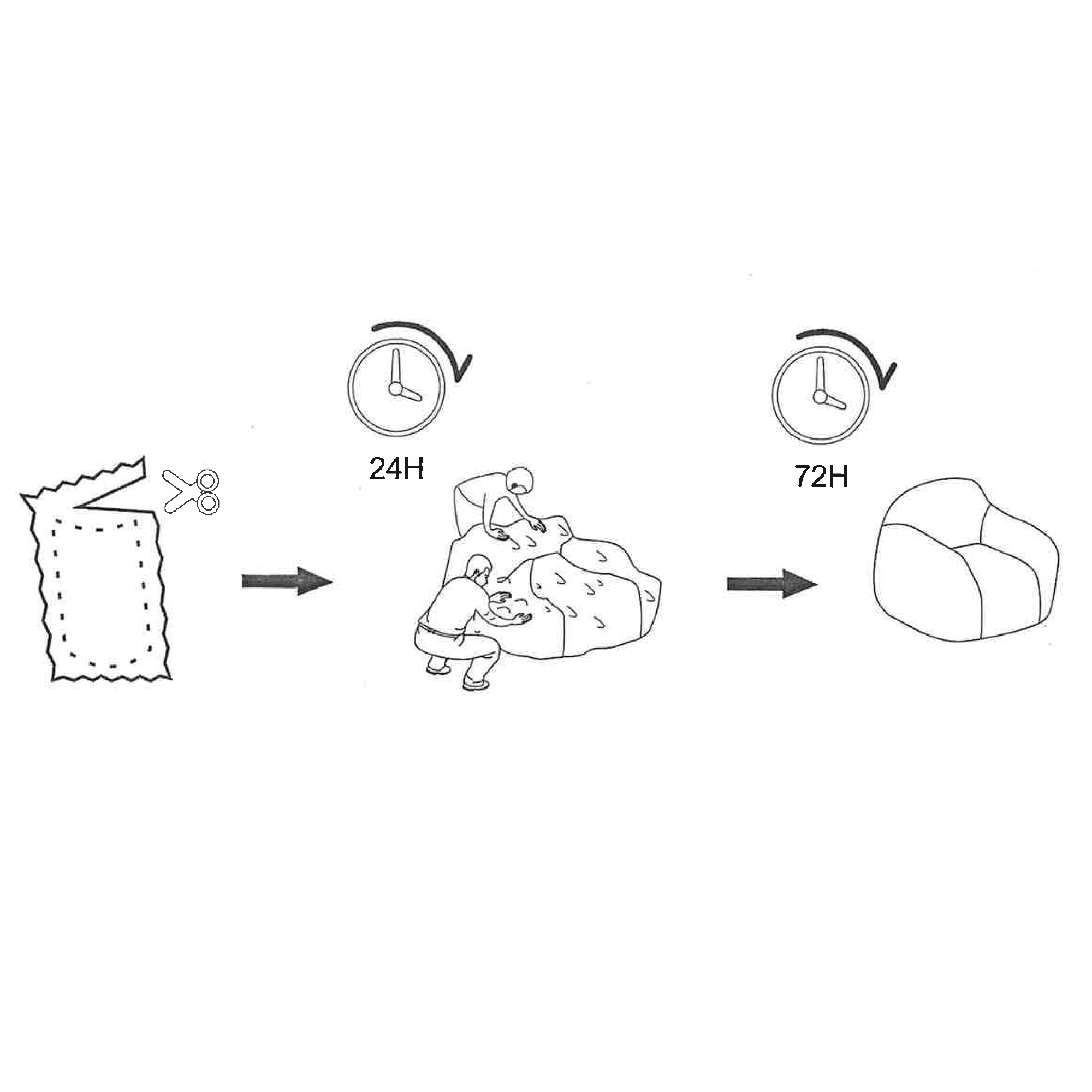 Kuschelsessel "Chilling me softly"  im Frank Flechtwaren Online Shop für Wohnzimmer kaufen