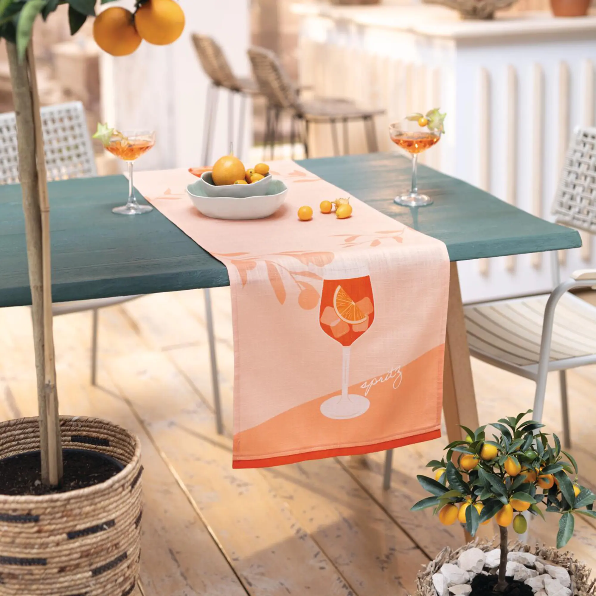 Tischläufer "Spritz"  im Frank Flechtwaren Online Shop kaufen