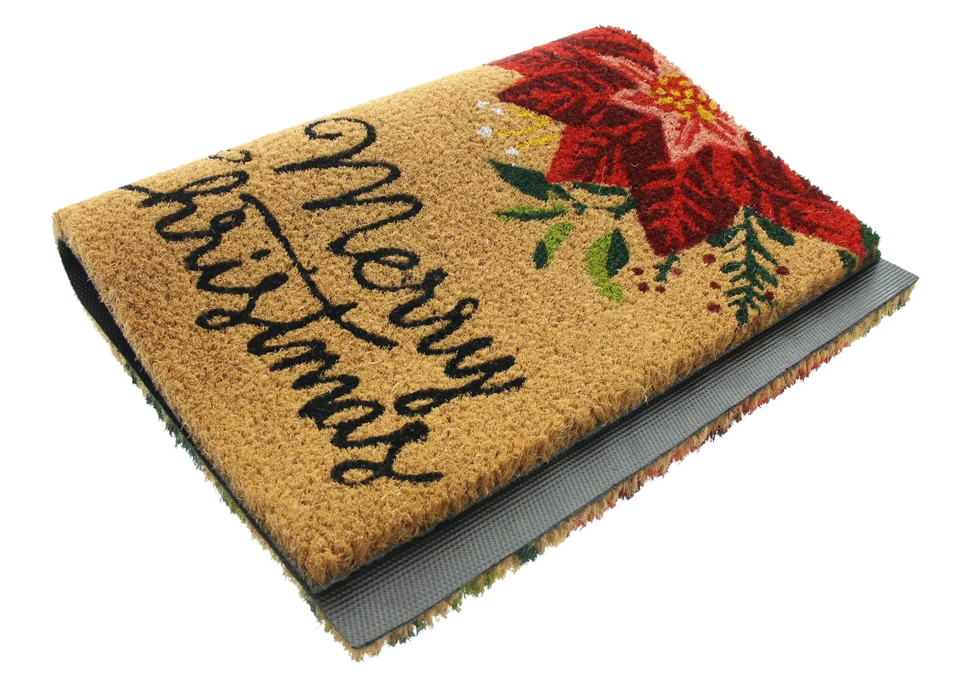 Fußmatte "Merry Christmas"  im Frank Flechtwaren Online Shop für Weihnachtliche Gartendeko kaufen