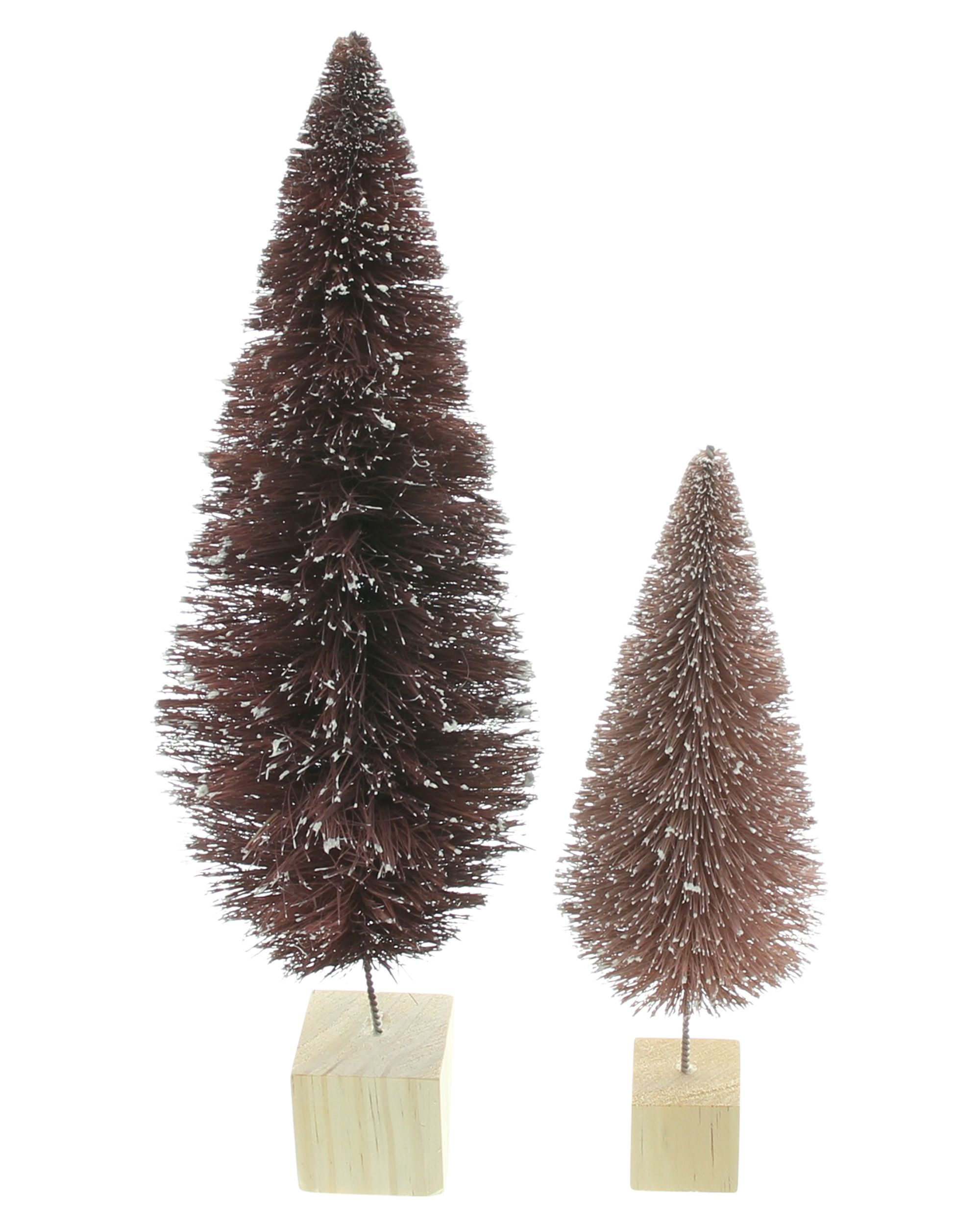 Tanne "Wintertraum", 2er Set  im Frank Flechtwaren Online Shop für Weihnachten kaufen
