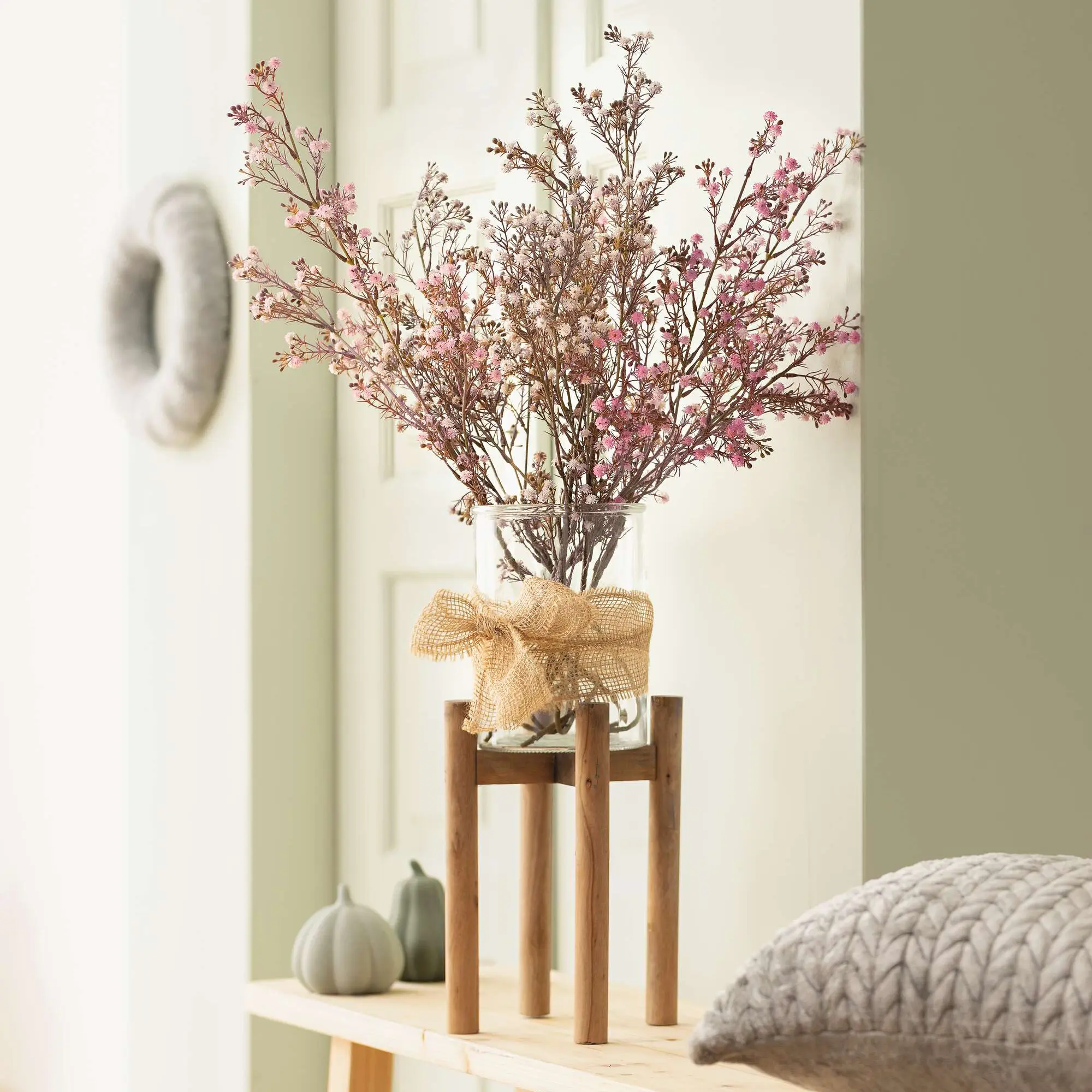 Windlicht "Holzrahmen"  im Frank Flechtwaren Online Shop kaufen