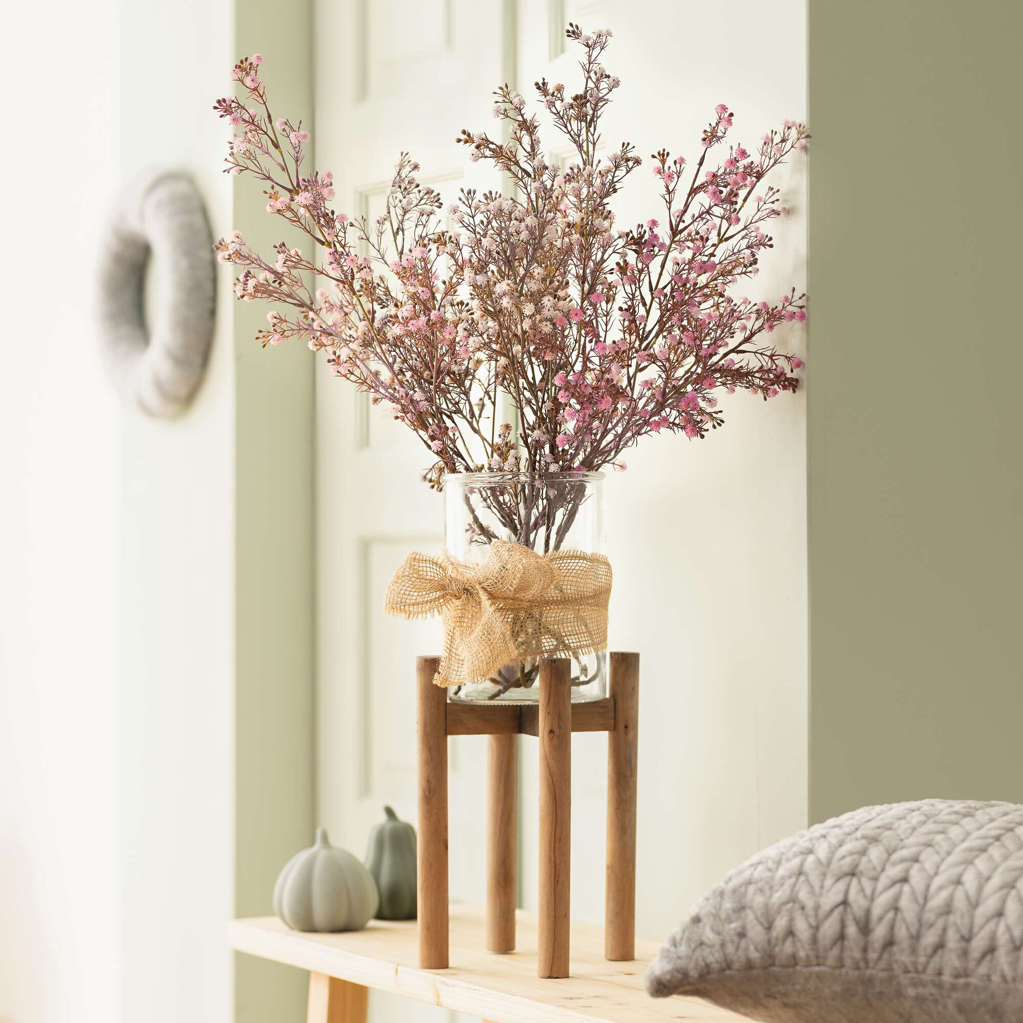 Windlicht "Holzrahmen"  im Frank Flechtwaren Online Shop kaufen