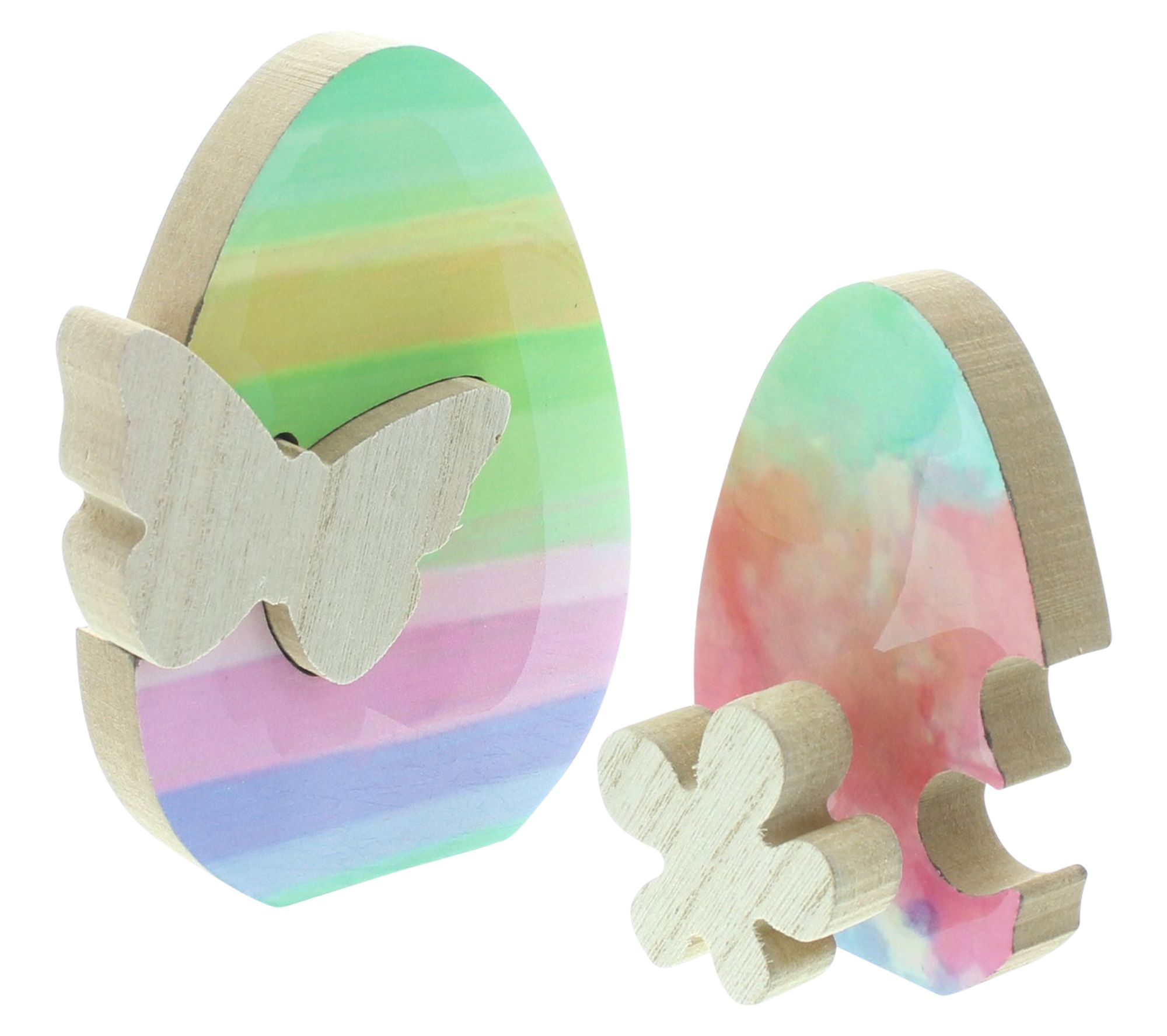 Osterdeko "Blume & Schmetterling", 2er Set im Frank Flechtwaren Online Shop für Ostern kaufen Osterdeko "Blume & Schmetterling", 2er Set im Frank Flechtwaren Online Shop für Ostern kaufen