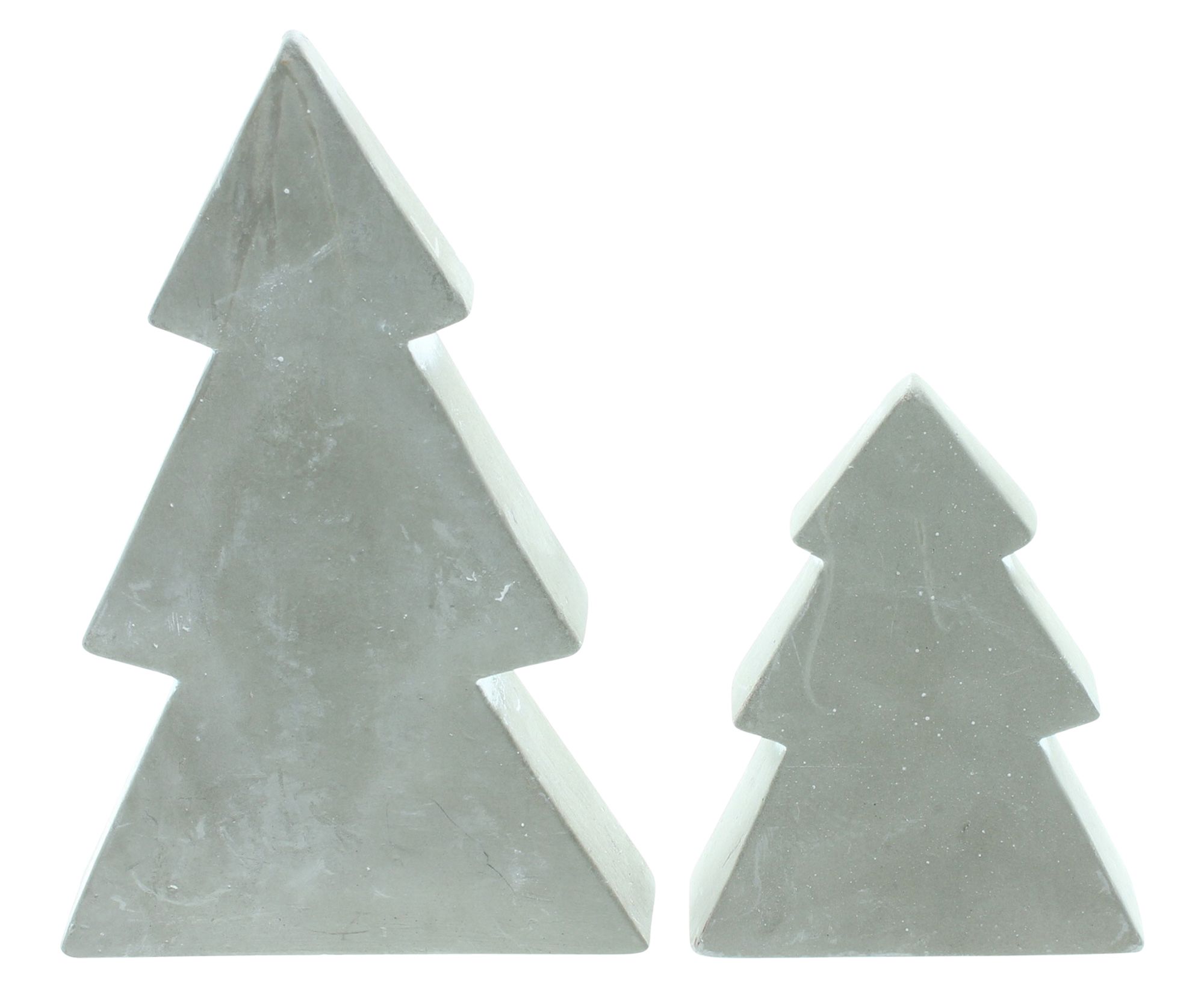 Tanne "Zement", 2er Set  im Frank Flechtwaren Online Shop für Weihnachten kaufen