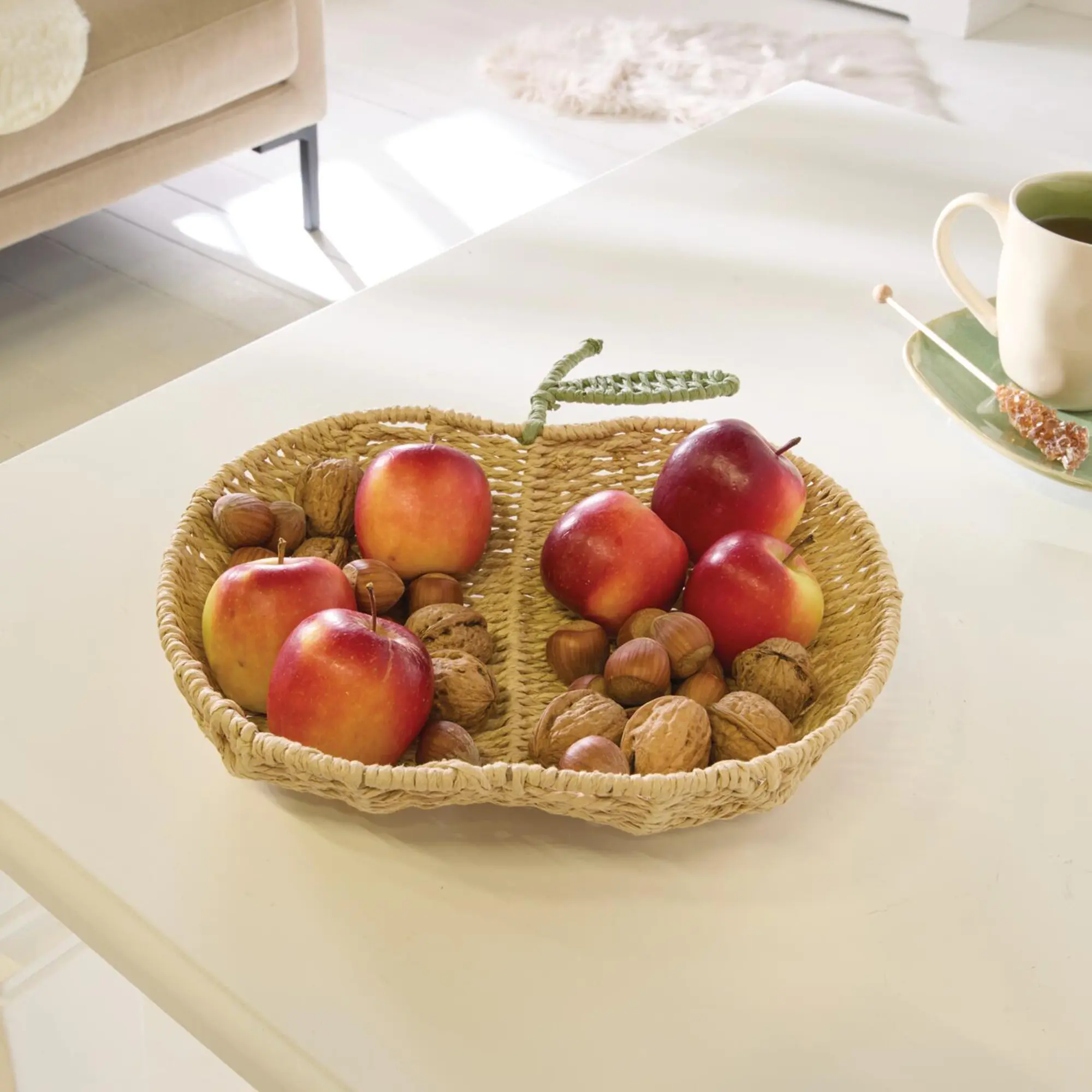 Flechtschale "Apfel"  im Frank Flechtwaren Online Shop kaufen