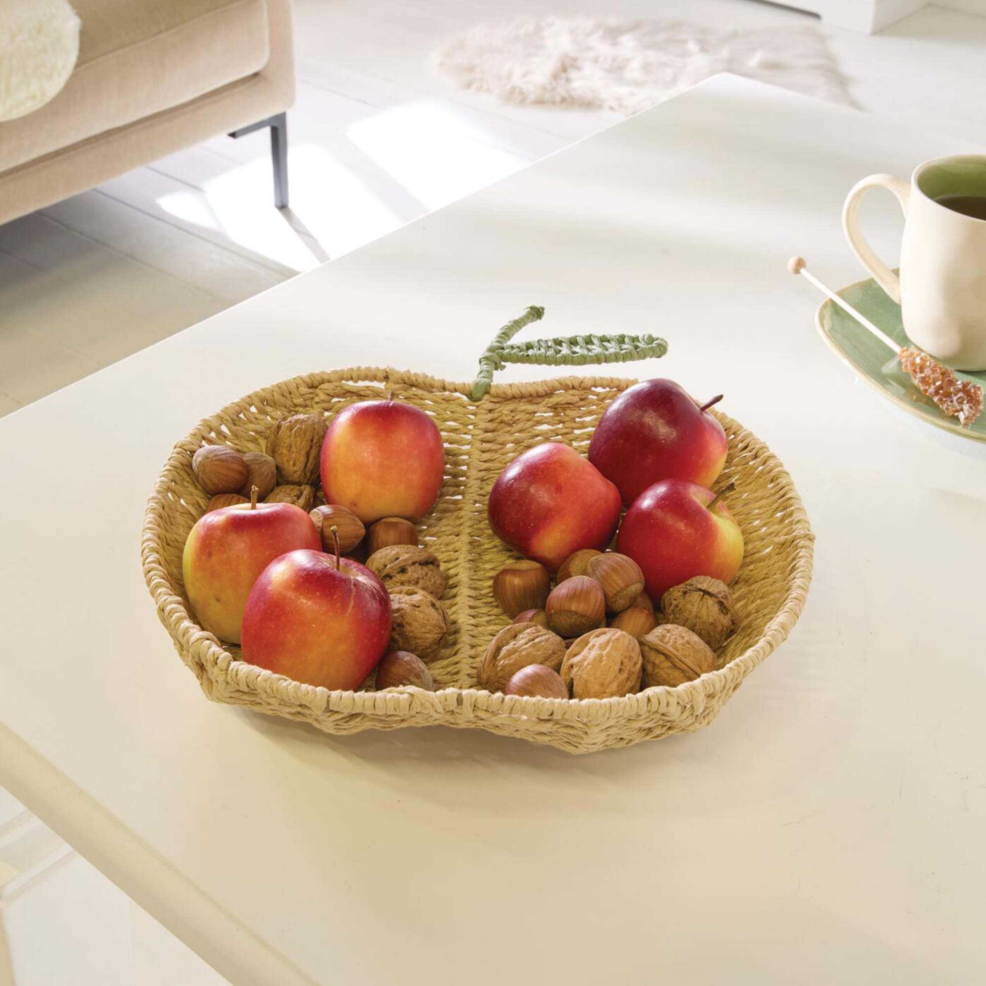 Flechtschale "Apfel"  im Frank Flechtwaren Online Shop kaufen