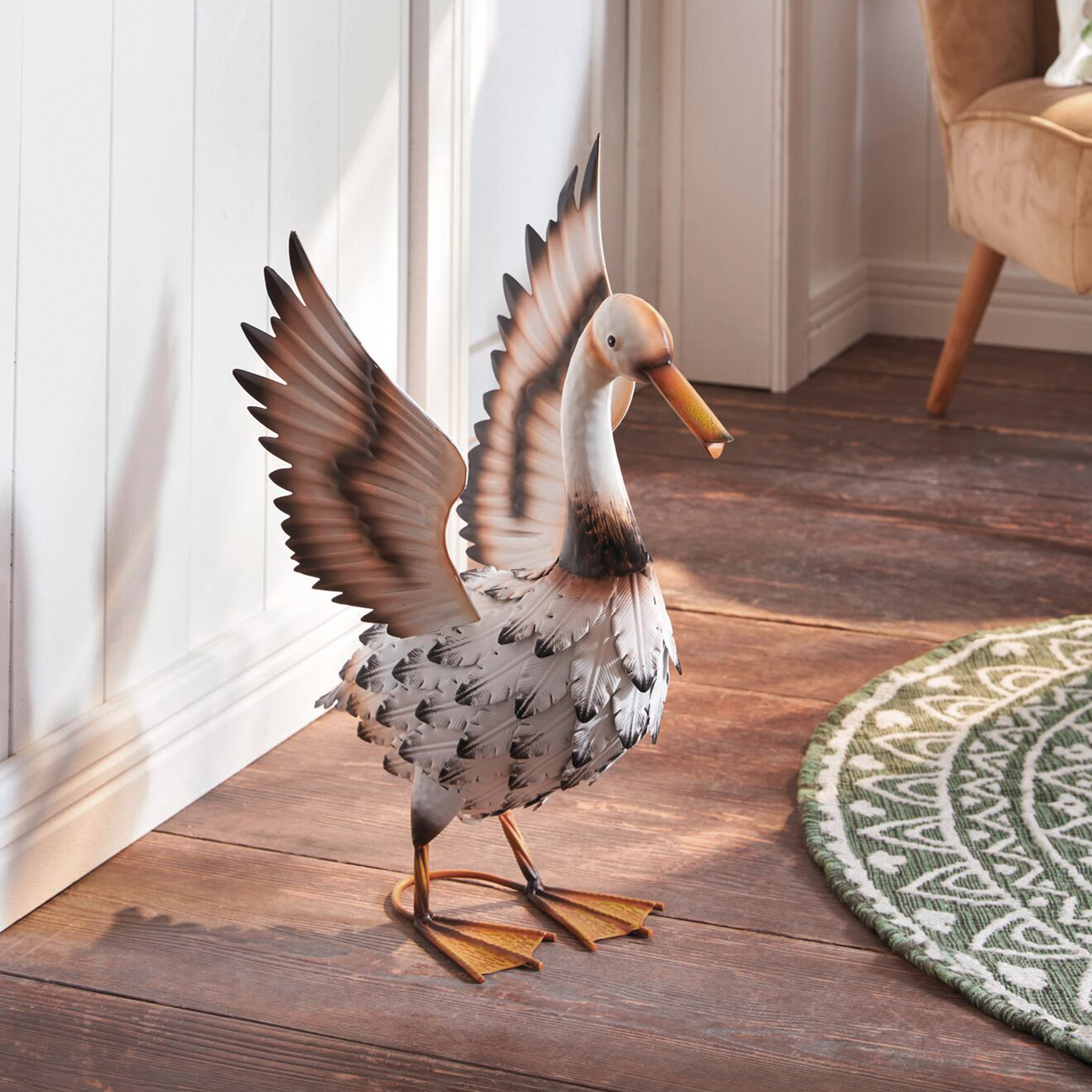 Figur "Gans"  im Frank Flechtwaren Online Shop kaufen