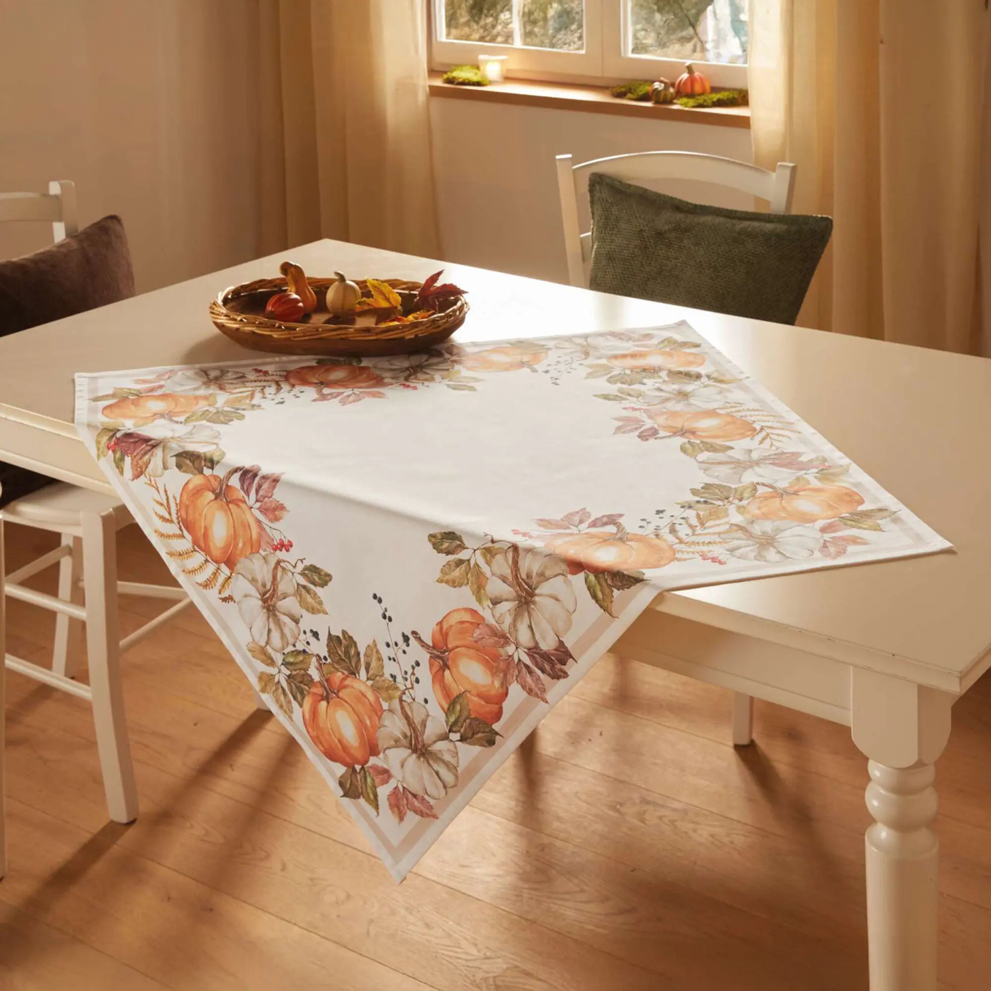 Tischdecke "Kürbiszeit"  im Frank Flechtwaren Online Shop kaufen