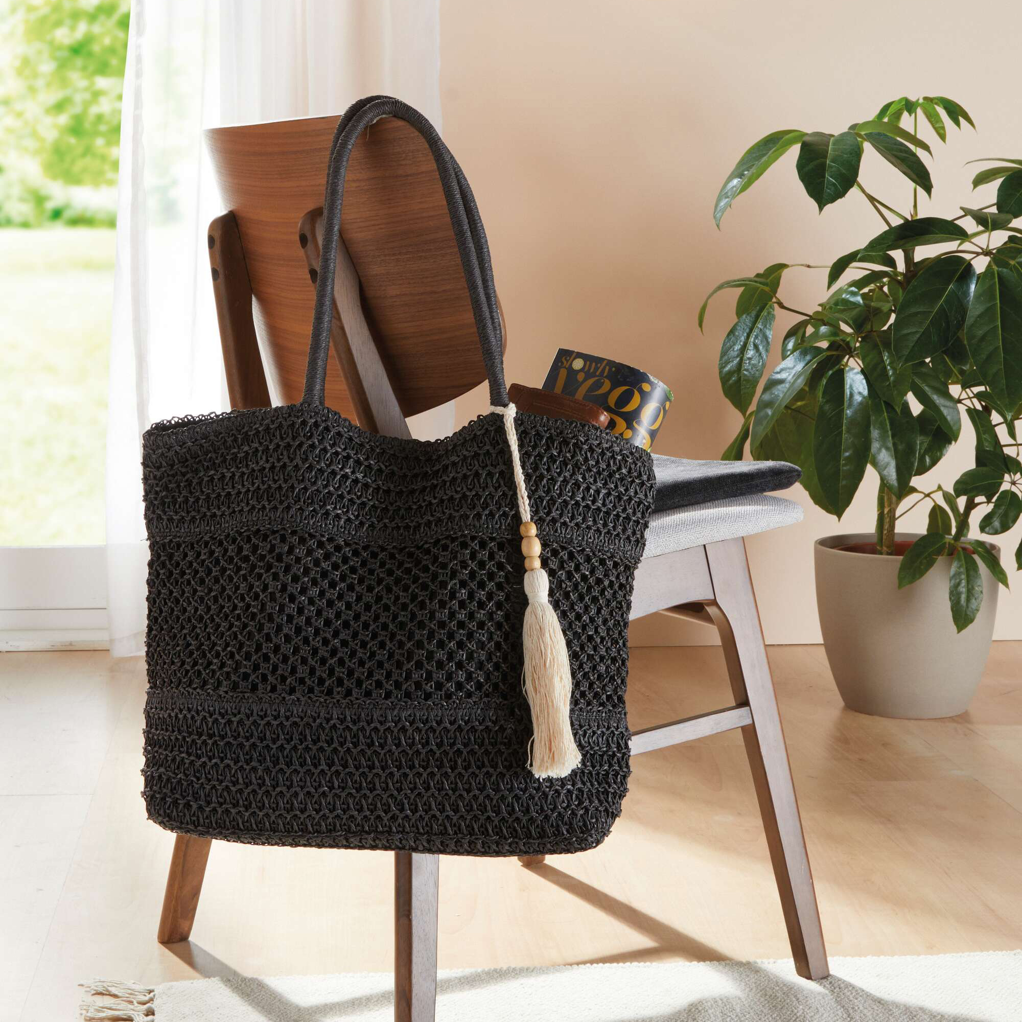 Häkeltasche "Papierschnur"  im Frank Flechtwaren Online Shop kaufen