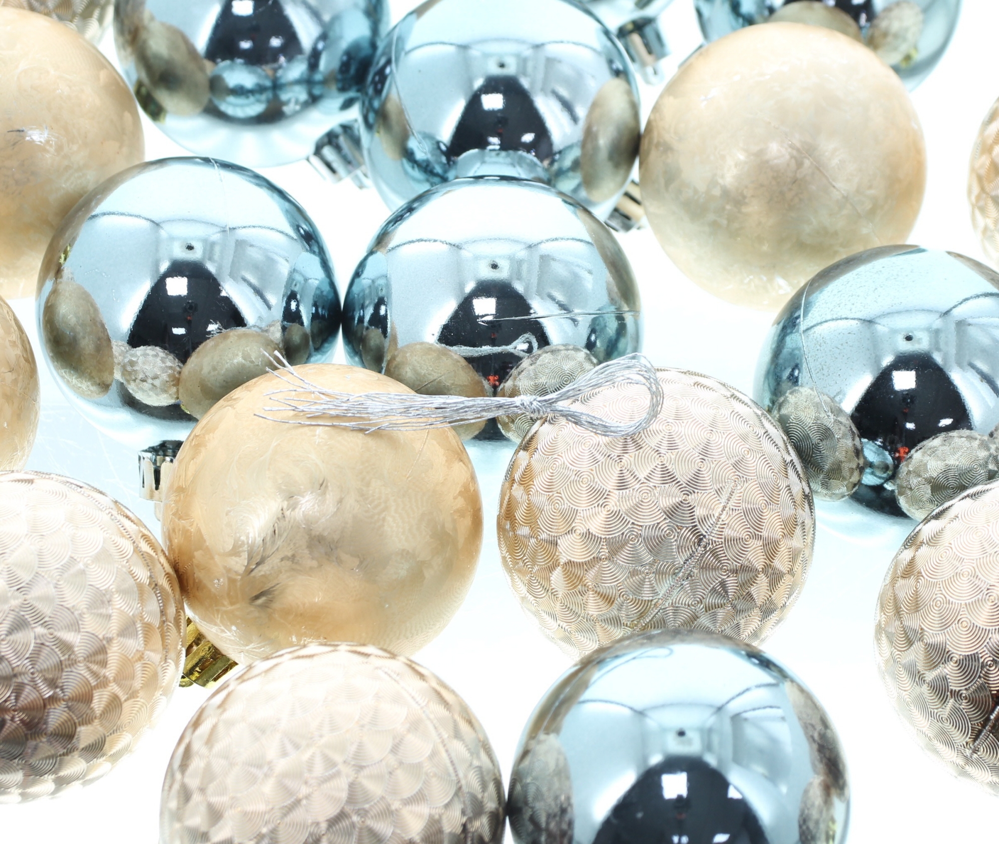 Christbaumkugel "Modern", 30er Set  im Frank Flechtwaren Online Shop für Titelserie Weihnachten kaufen