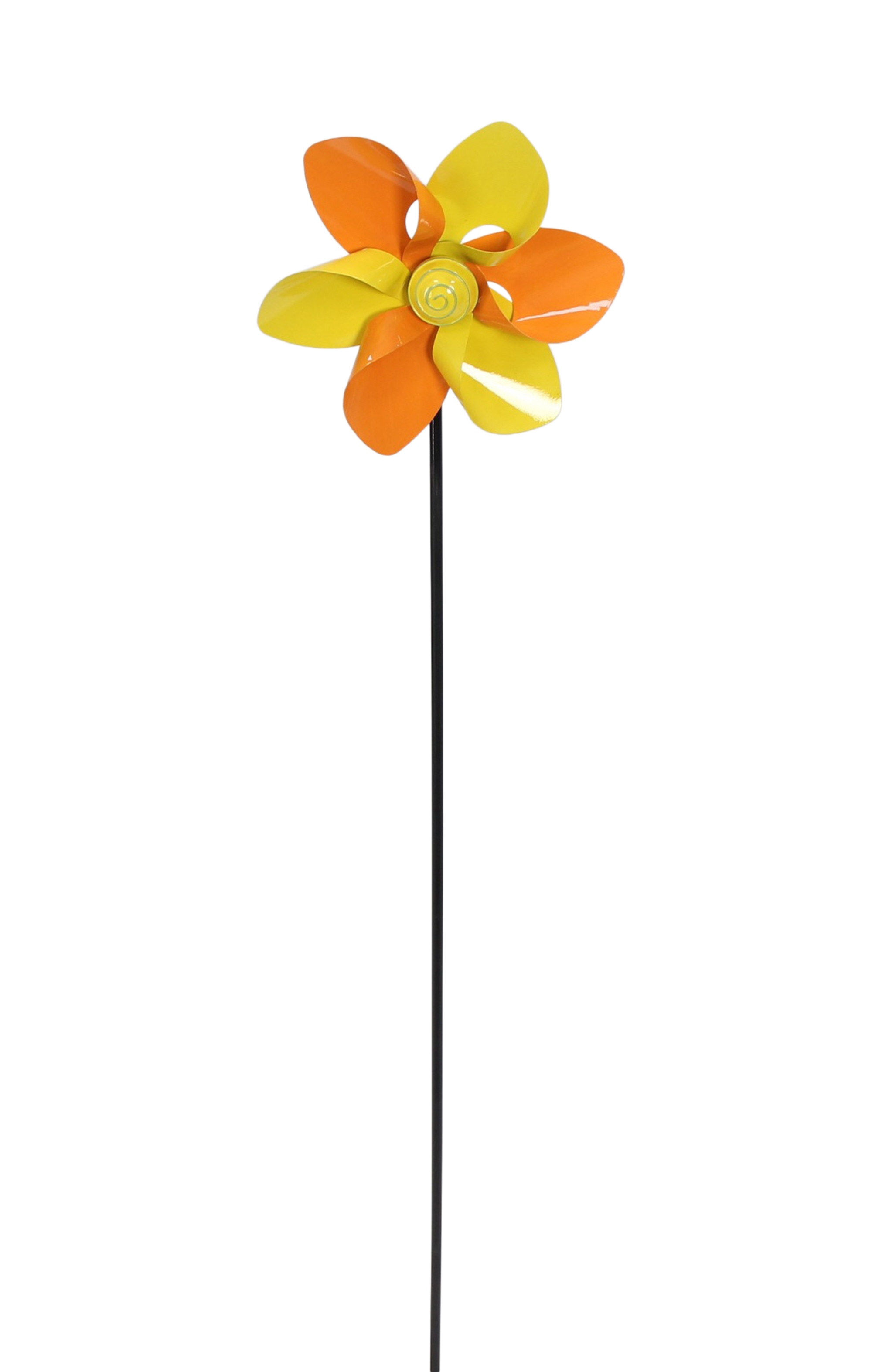 Windrad "Sommerfreude"  im Frank Flechtwaren Online Shop für Gartenstecker kaufen