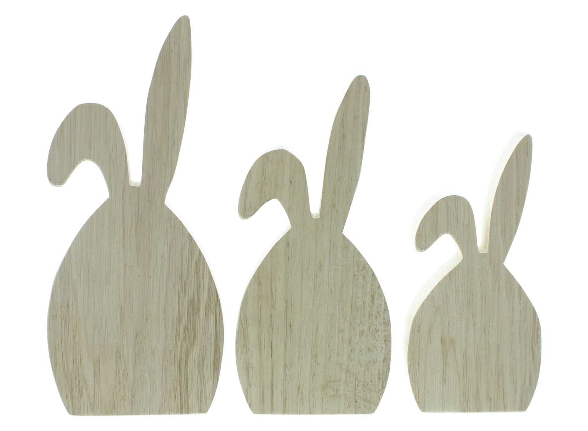 Hase "Porzellan-Ei", 3er Set  im Frank Flechtwaren Online Shop für Ostern kaufen