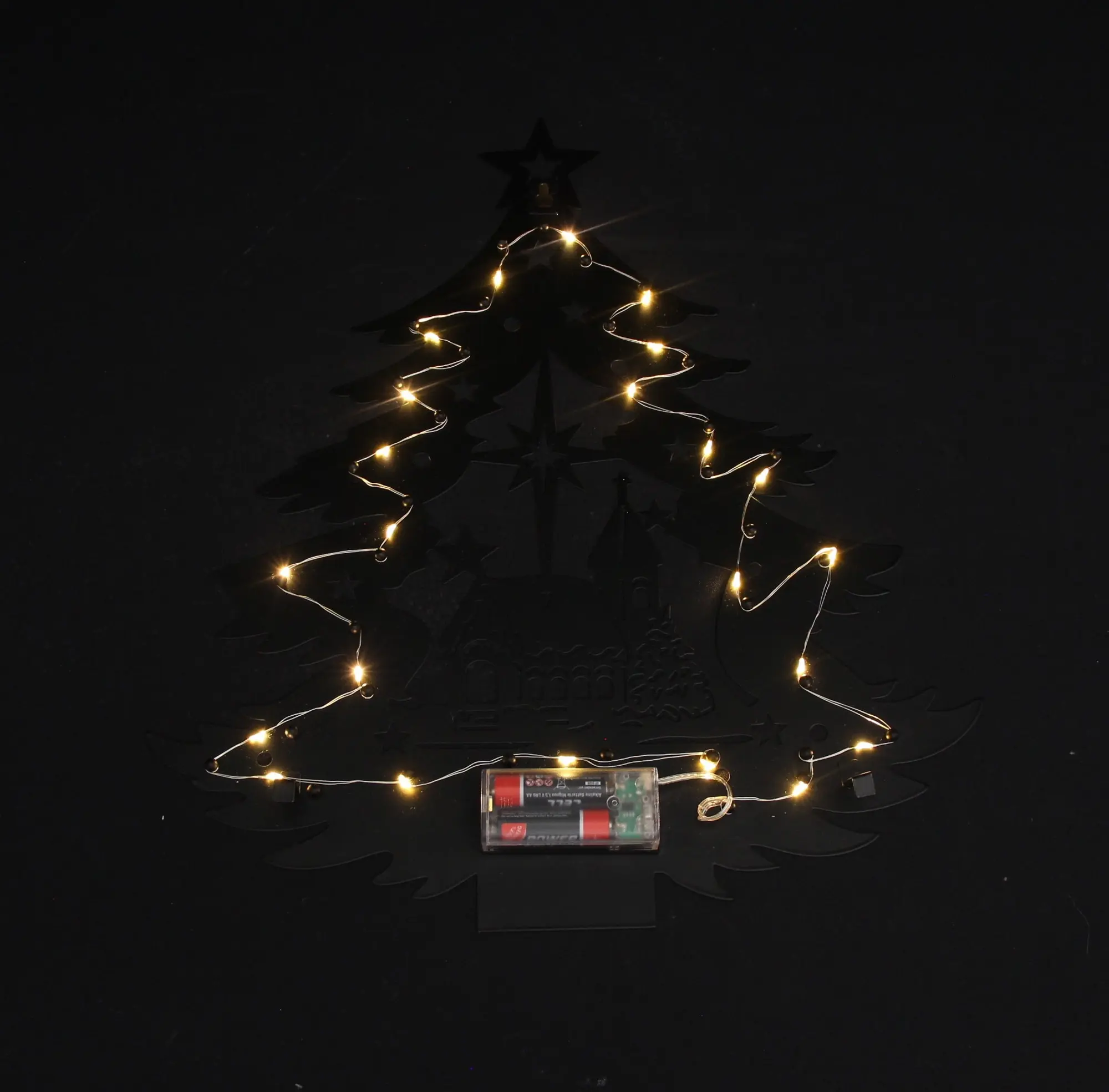 LED-Wanddeko "Weihnachtsbaum"  im Frank Flechtwaren Online Shop für Tannenbäume kaufen