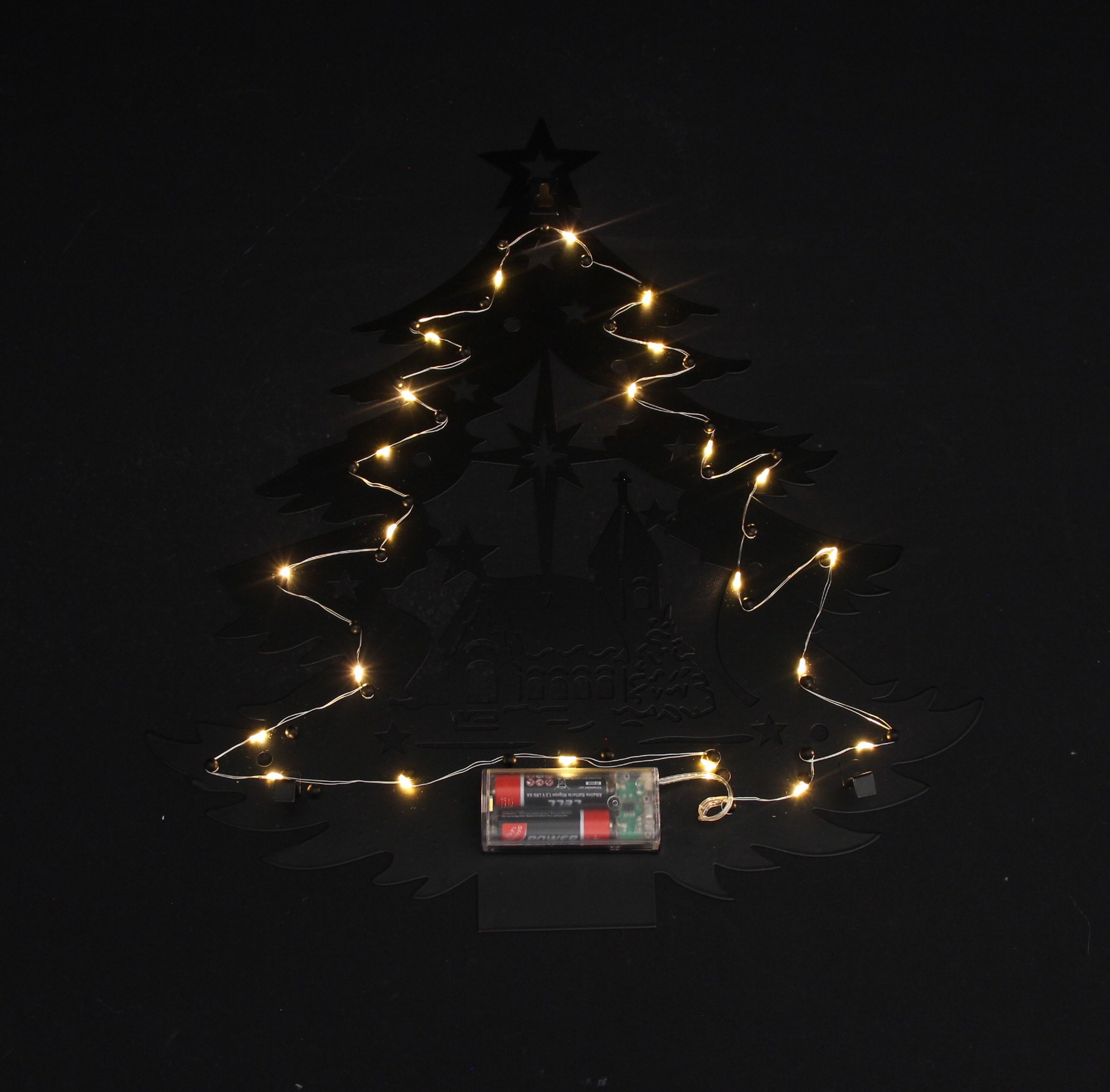 LED-Wanddeko "Weihnachtsbaum"  im Frank Flechtwaren Online Shop für Tannenbäume kaufen