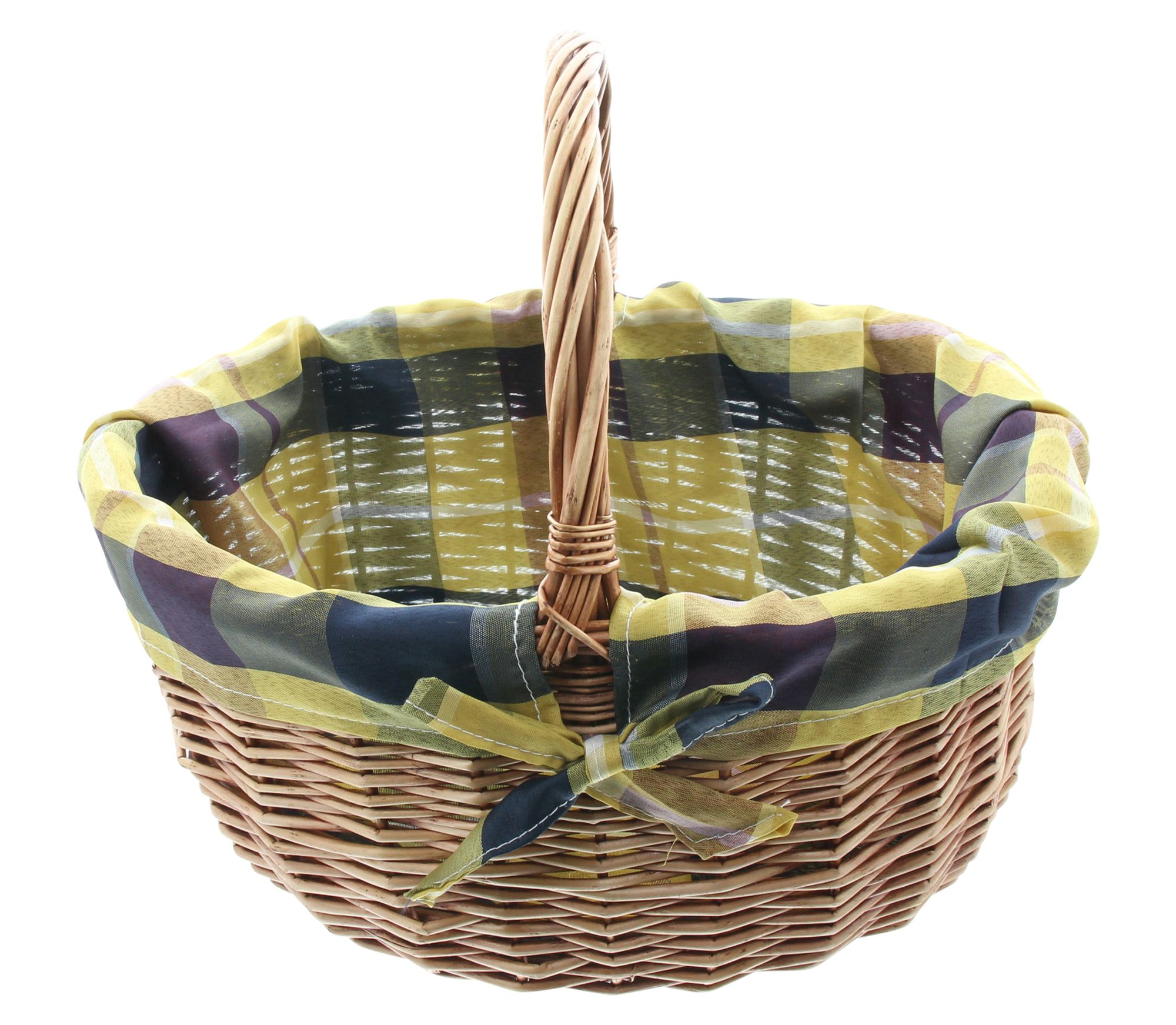 Einkaufskorb "Karostoff" im Frank Flechtwaren Online Shop für Einkaufskörbe kaufen Einkaufskorb "Karostoff" im Frank Flechtwaren Online Shop für Einkaufskörbe kaufen