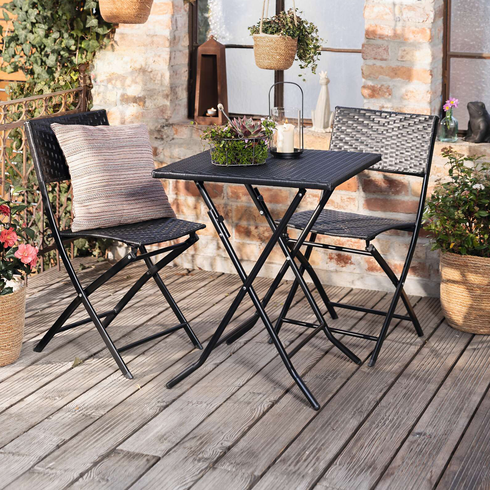Bistro-Set "Pure Elegance", 3tlg.  im Frank Flechtwaren Online Shop kaufen