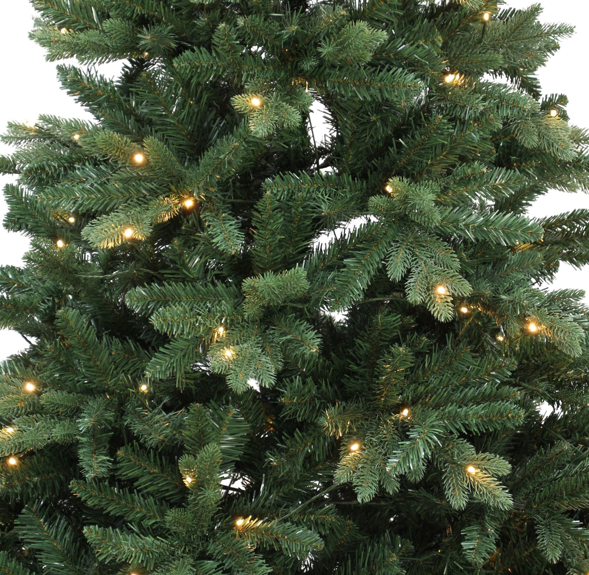 Tannenbaum mit Lichterkette  im Frank Flechtwaren Online Shop für Nostalgische Weihnachten kaufen