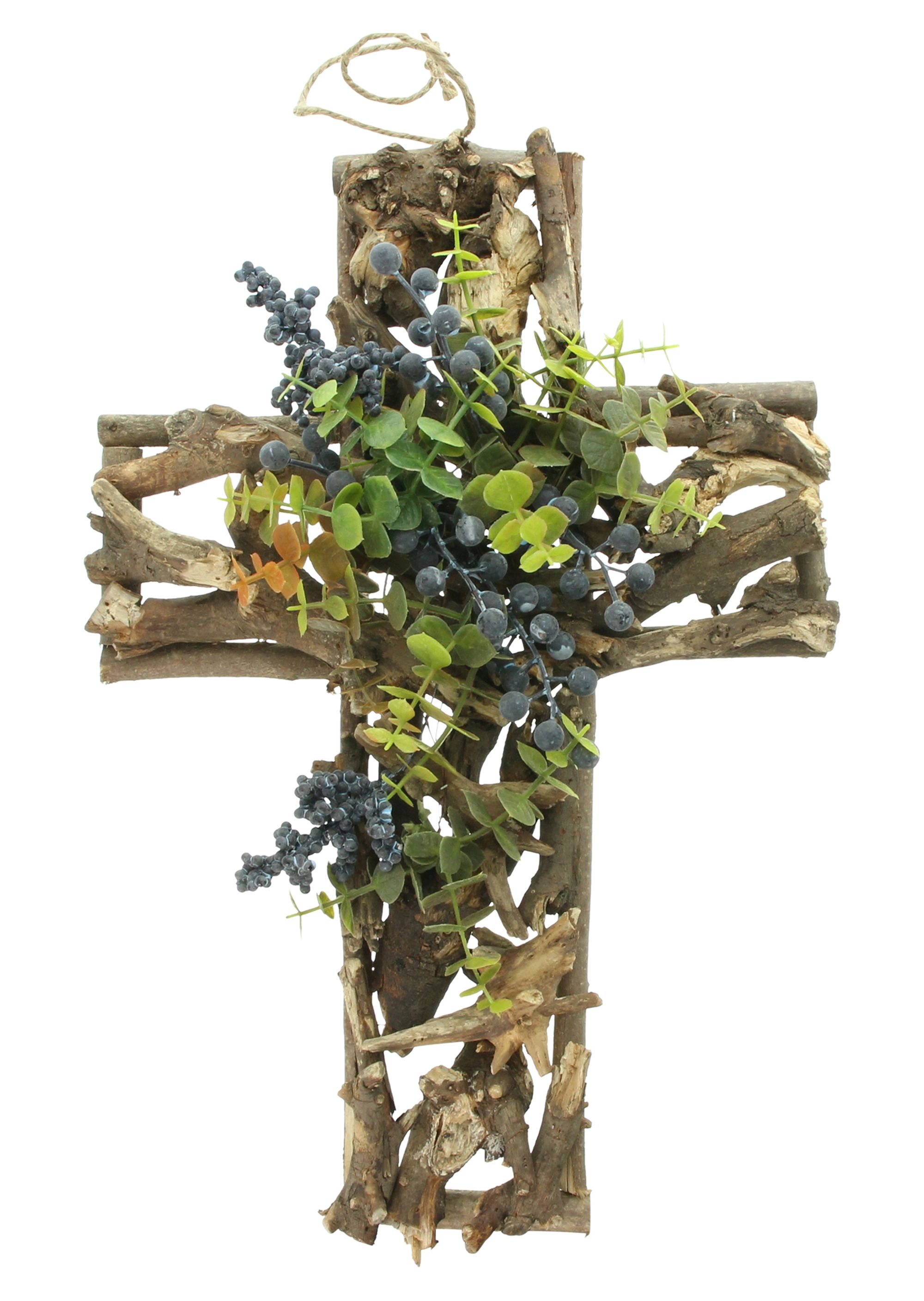Kreuz "Beeren" im Frank Flechtwaren Online Shop für Herbst kaufen Kreuz "Beeren" im Frank Flechtwaren Online Shop für Herbst kaufen