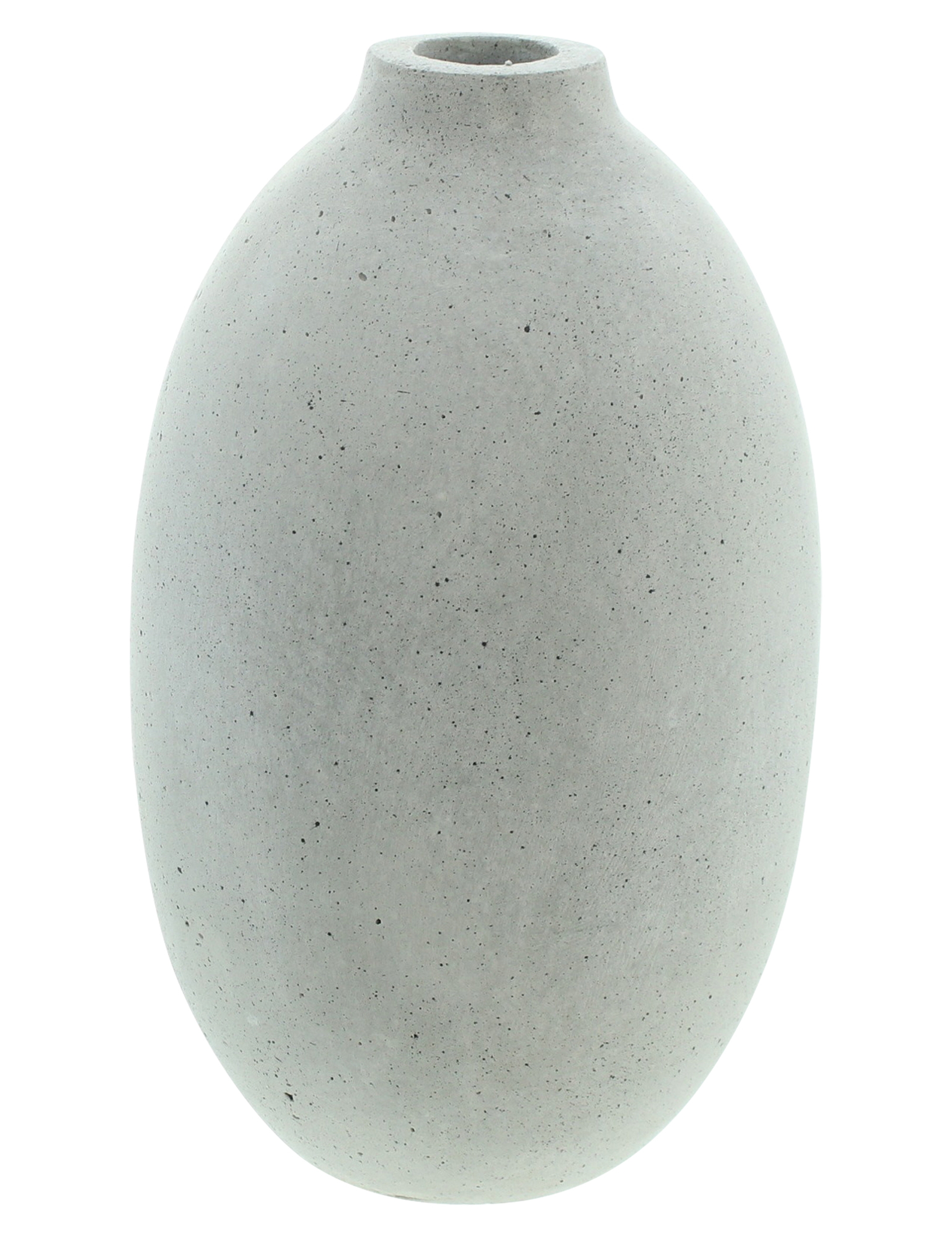 Dekovase "Beton", hoch  im Frank Flechtwaren Online Shop für Dekovasen kaufen