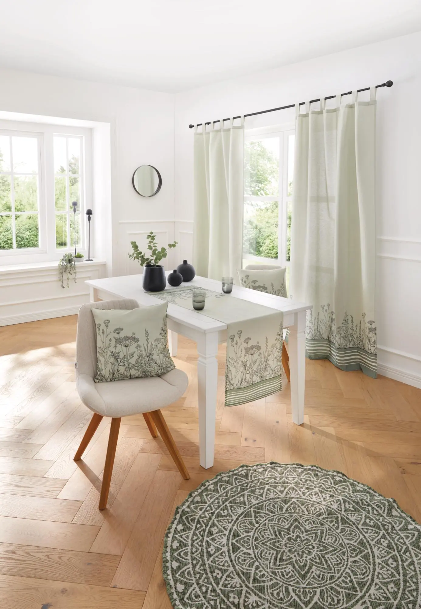Tischläufer "Wiesenblumen"  im Frank Flechtwaren Online Shop für Tischläufer kaufen