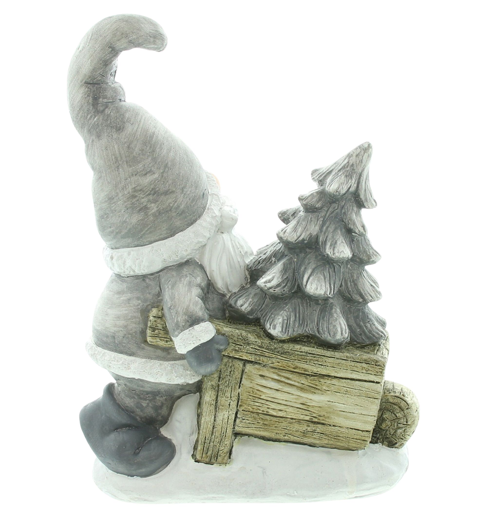 Wichtel "Schubkarren"  im Frank Flechtwaren Online Shop für Weihnachten kaufen