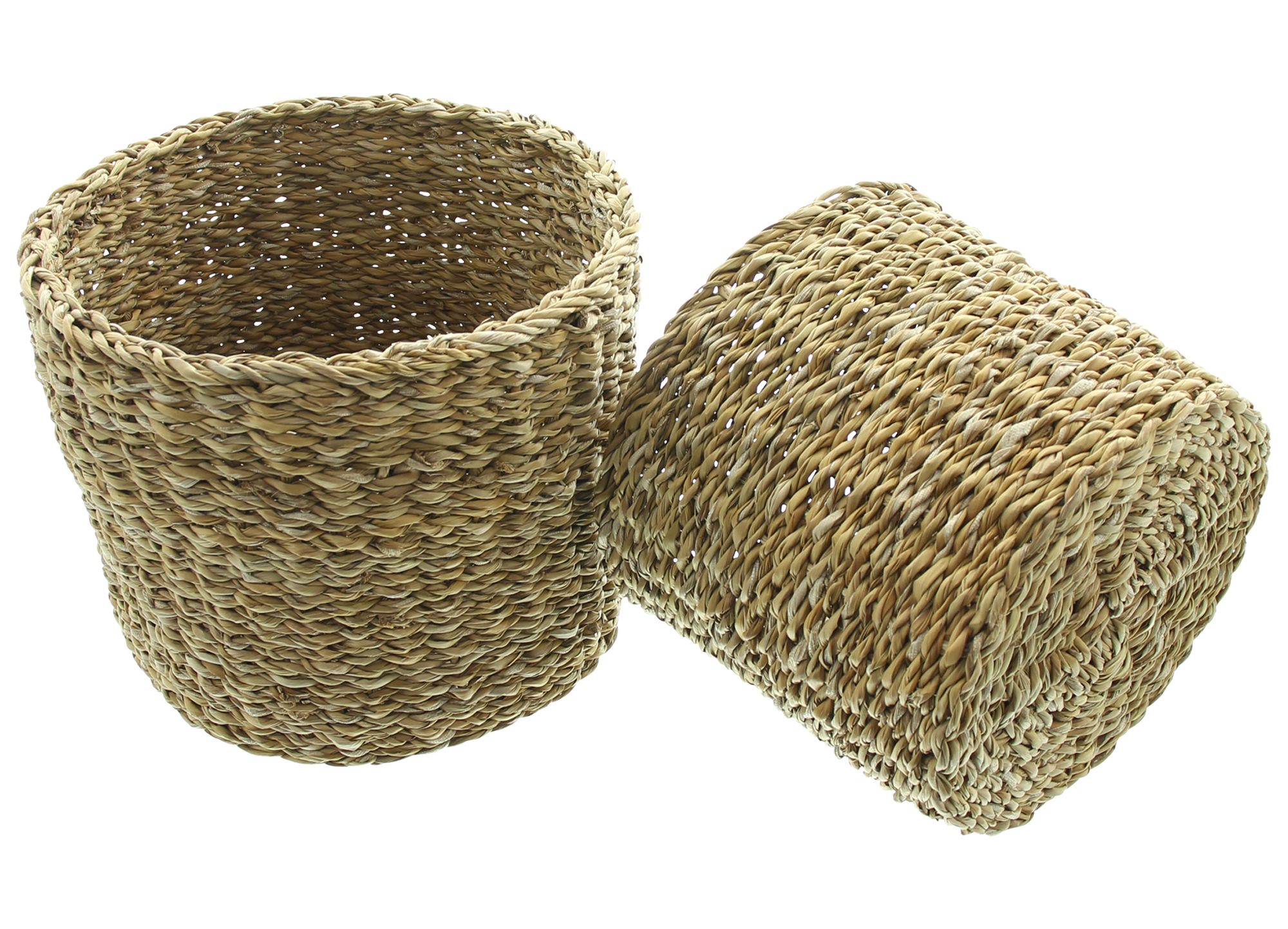 Übertopf "Seegras", 2er Set im Frank Flechtwaren Online Shop für Übertöpfe kaufen Übertopf "Seegras", 2er Set im Frank Flechtwaren Online Shop für Übertöpfe kaufen