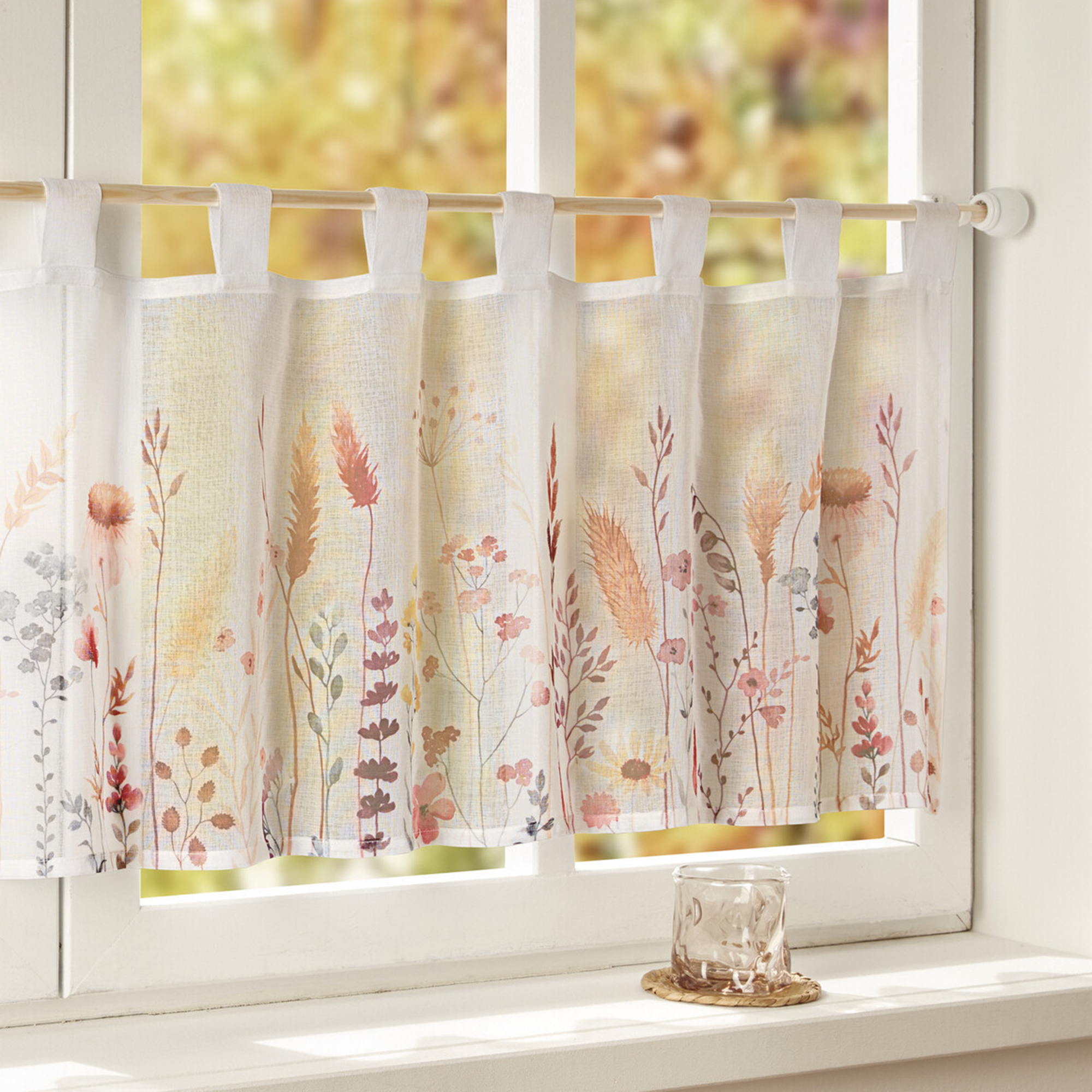 Fenstervorhang "Blossom Love"  im Frank Flechtwaren Online Shop kaufen